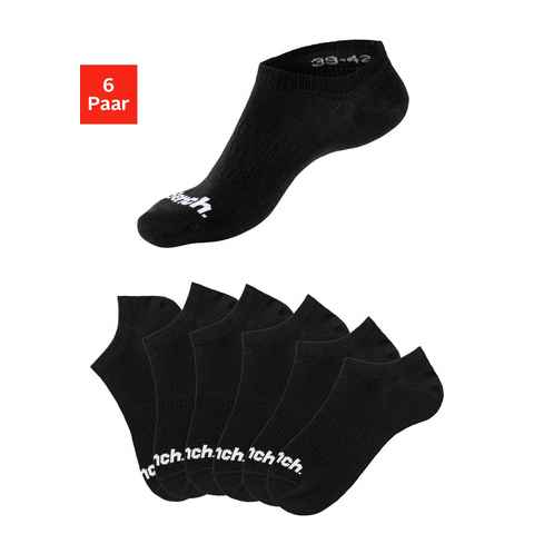 Bench. Sportsocken (Set, 6-Paar) Sneakersocken verschwinden im Schuh