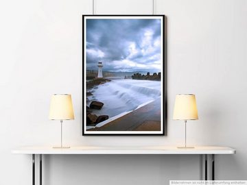 Sinus Art Poster Landschaftsfotografie 60x90cm Poster Wollongong Leuchtturm Australien