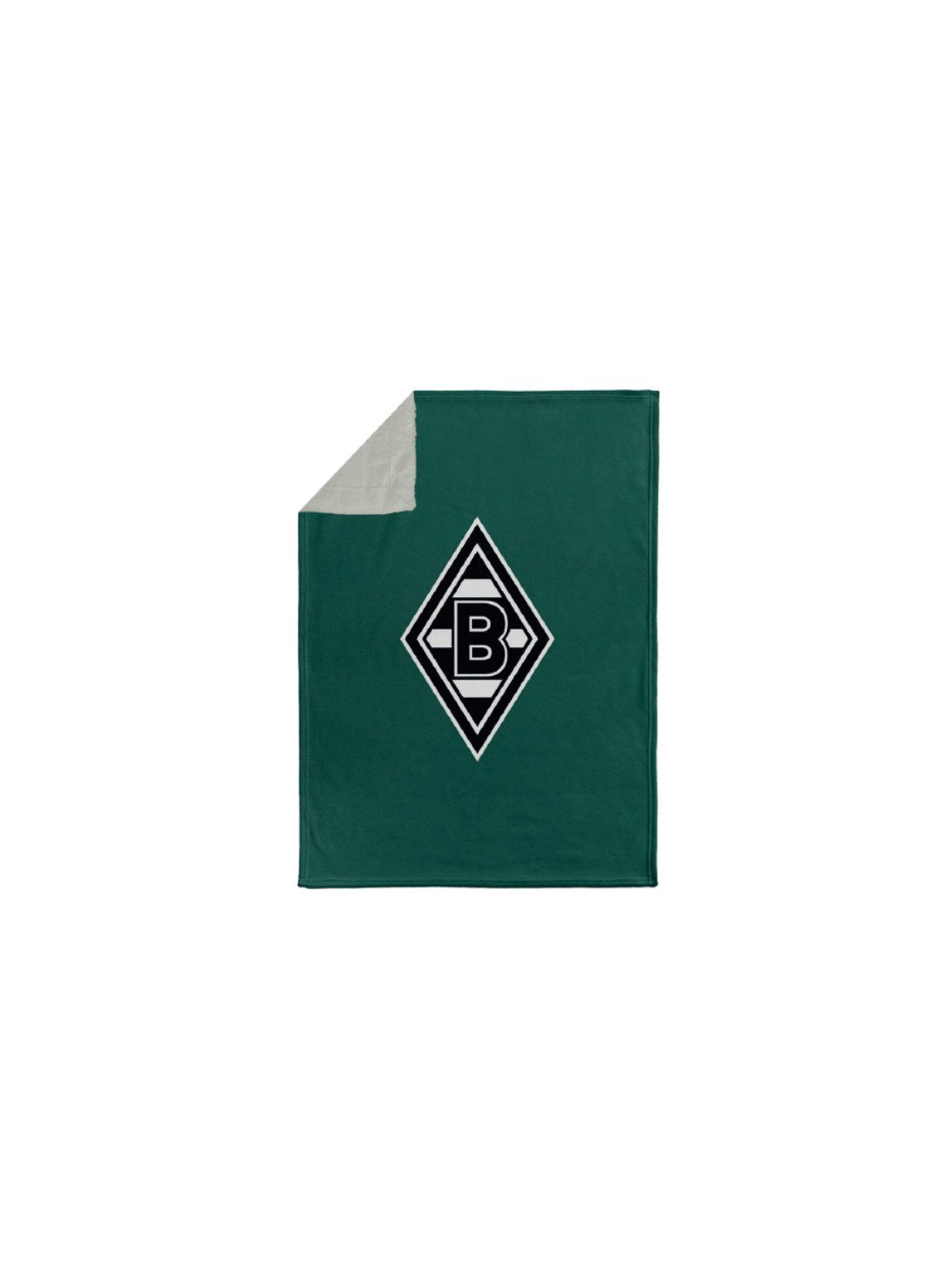 Borussia Mönchengladbach Tagesdecke Borussia M´Gladbach Kuscheldecke "cozy logo"