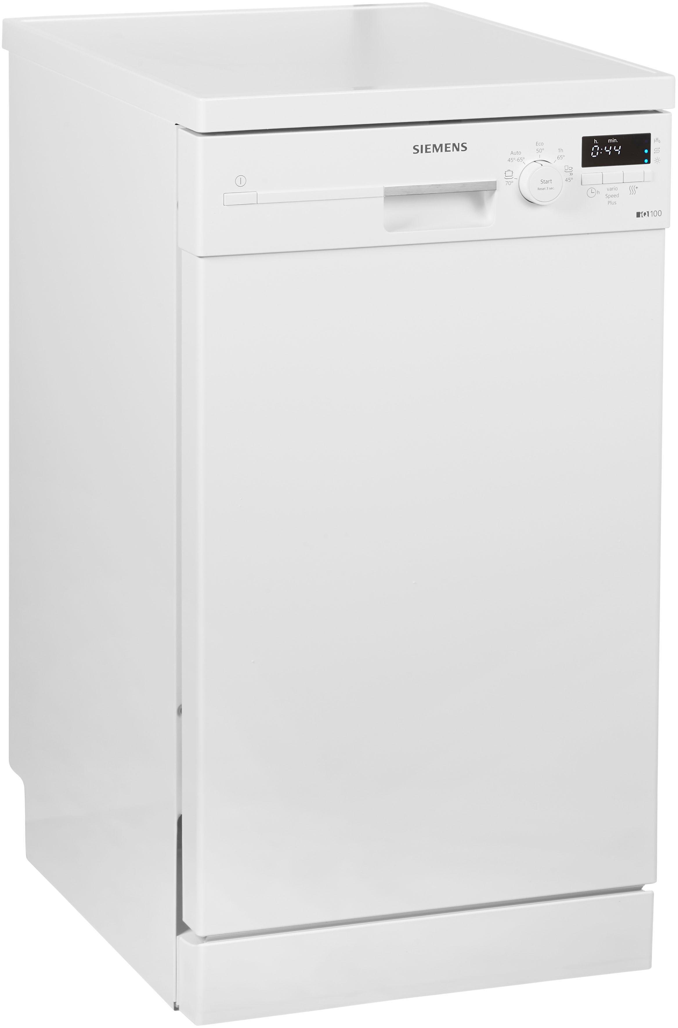 Standgeschirrspüler iQ100, SR215W03CE, 8,5 l, 9 Maßgedecke Standgeschirrspüler iQ100, SR215W03CE, 8,5 l, 9 Maßgedecke