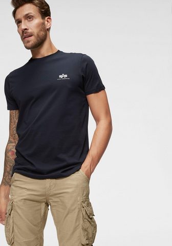 ALPHA INDUSTRIES Блуза с круглым вырезом »BASIC T...