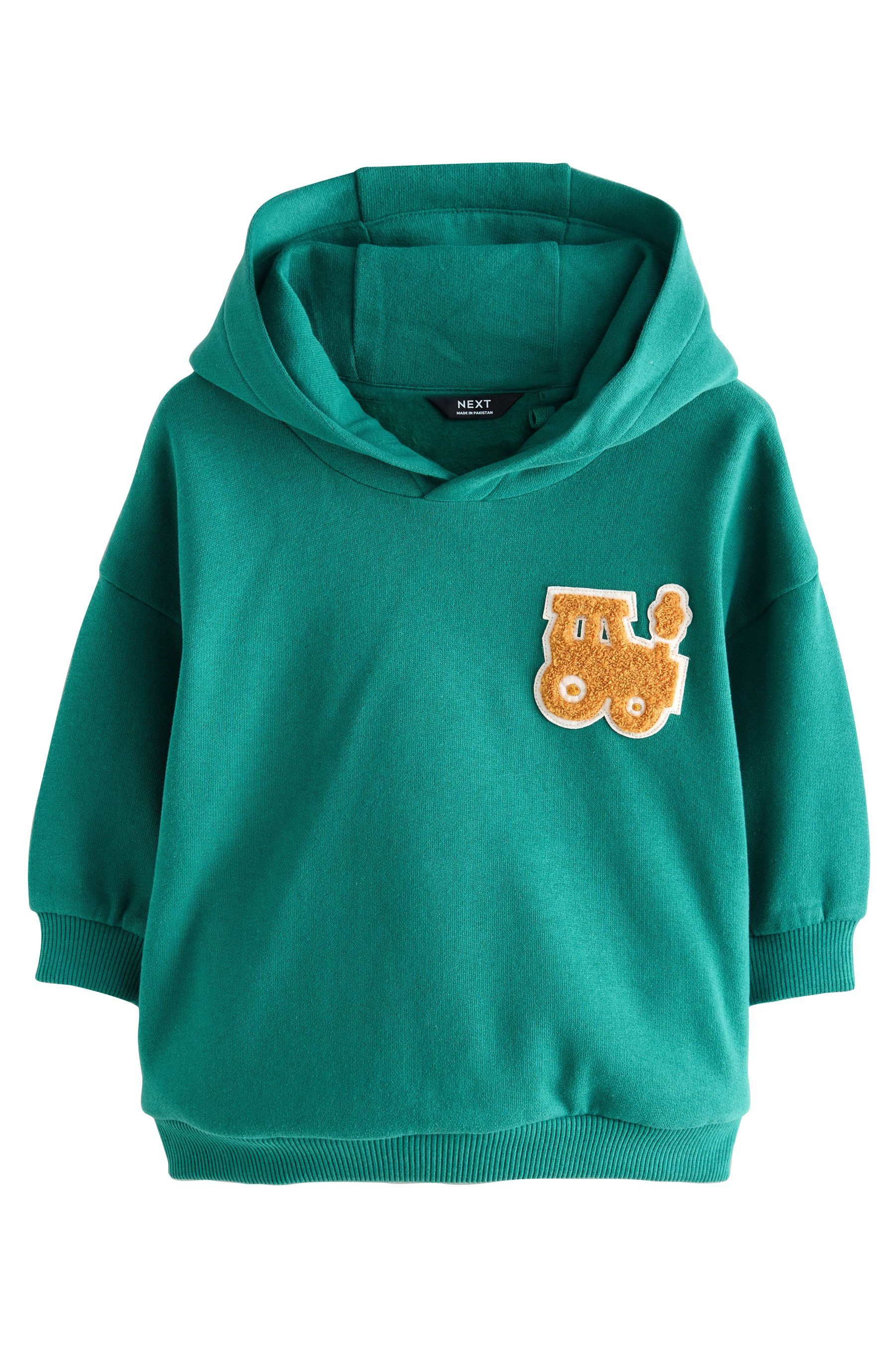 Next Kapuzenpullover Langärmeliges Hoodie mit Applikation günstig online kaufen