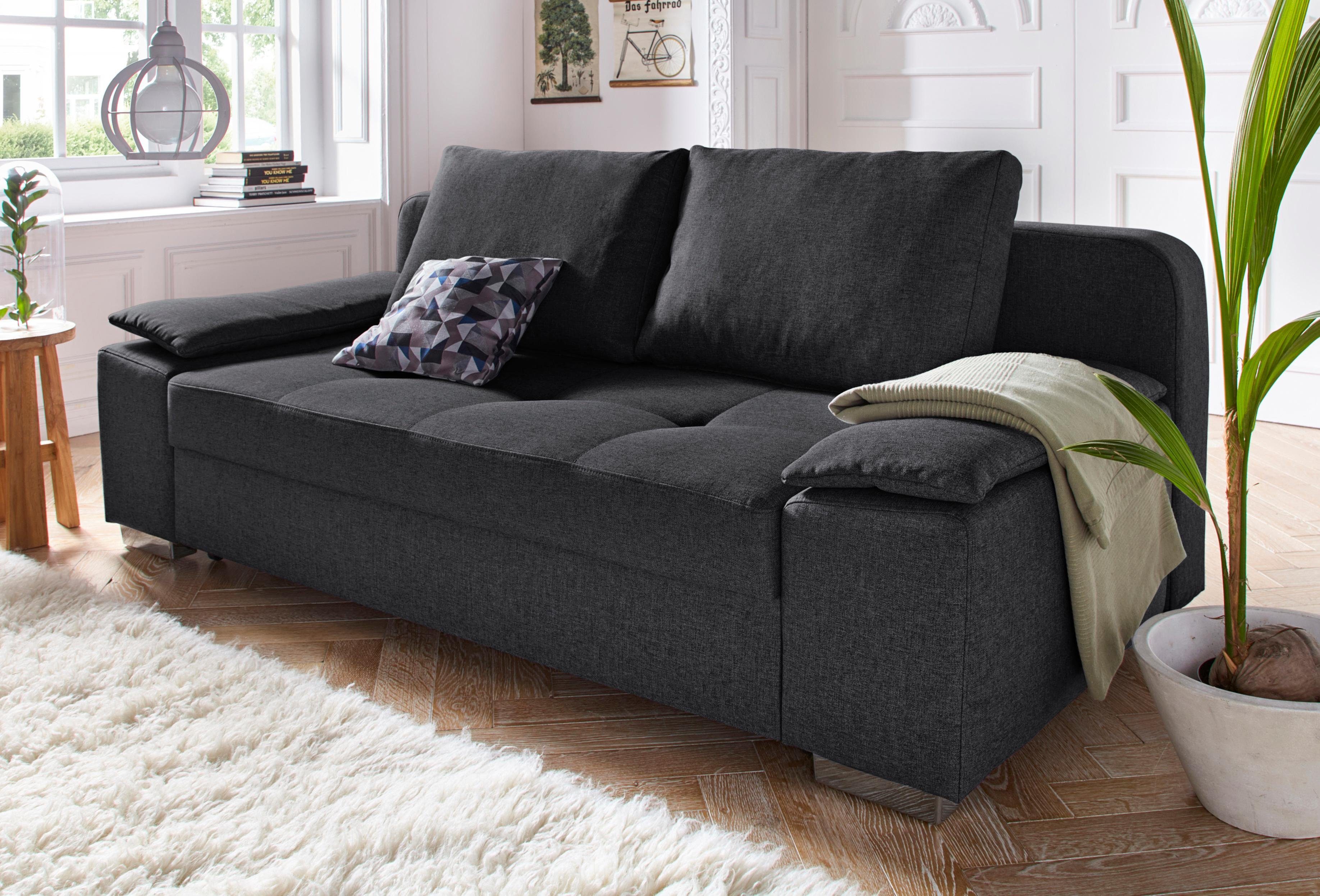 COLLECTION AB Schlafsofa, mit Federkern, inklusive Bettfunktion und  Bettkasten