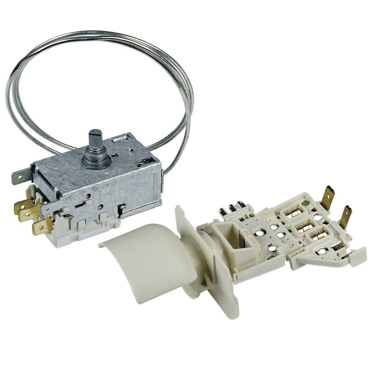 Thermodetektor wie Bauknecht 481228238175 Thermostat Umbausatz