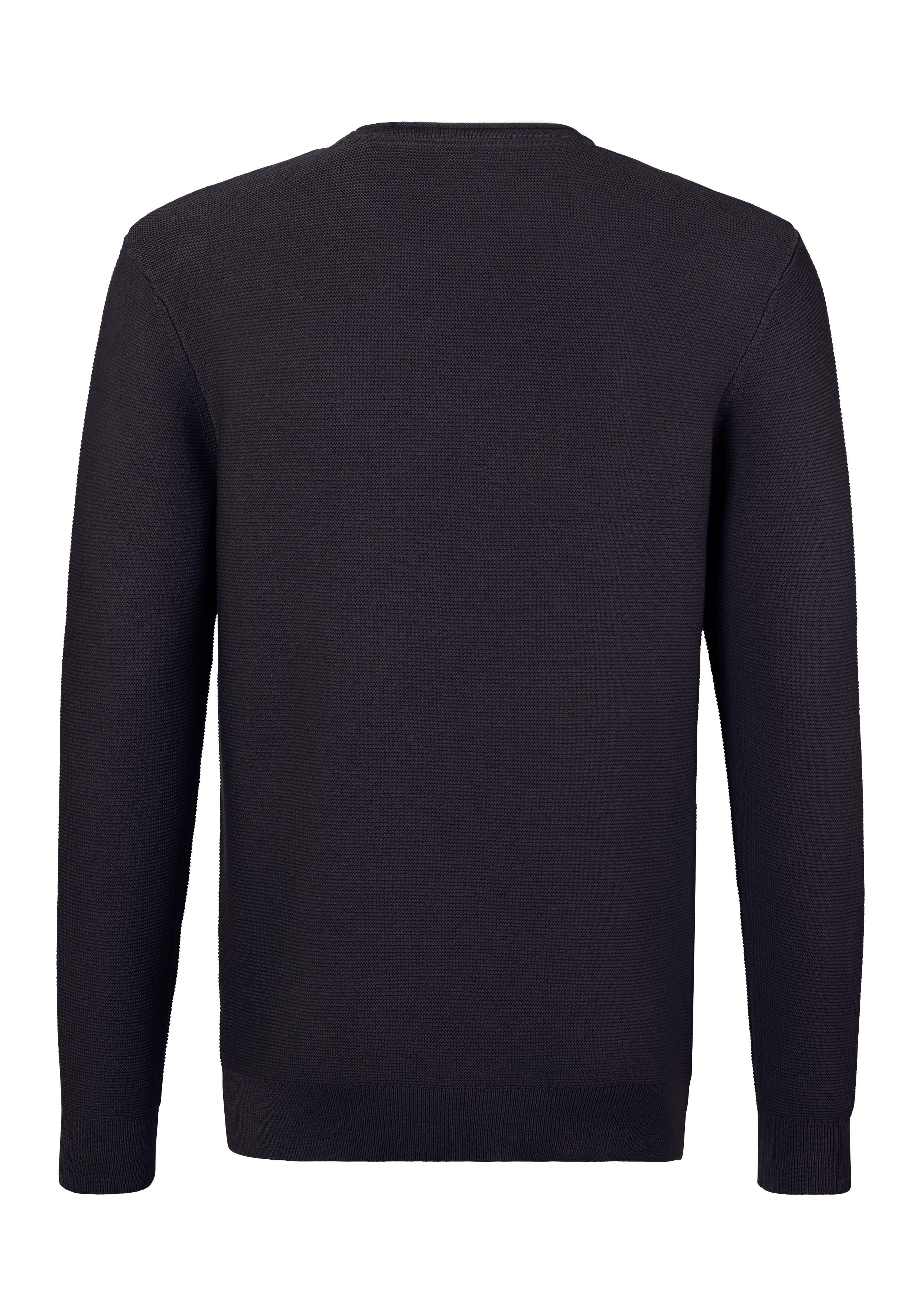 AUTHENTIC LE JOGGER Strickpullover mit Double-Layer Optik, Pullover aus reiner Baumwolle