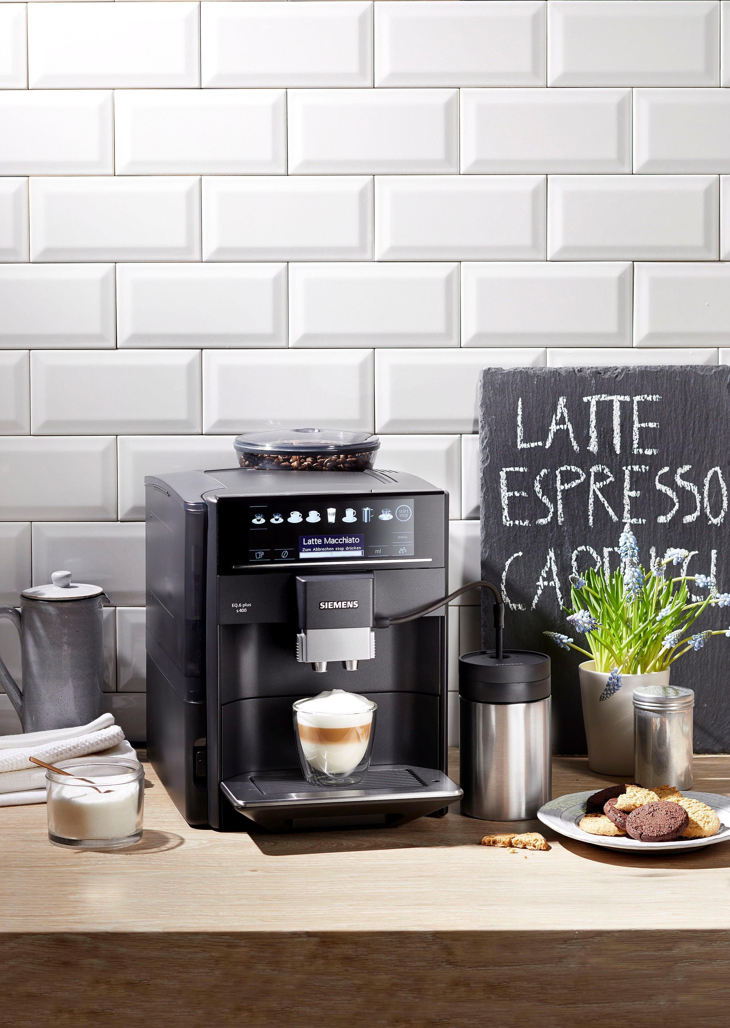 SIEMENS Kaffeevollautomat EQ.6 plus s400 TE654509DE, automatische