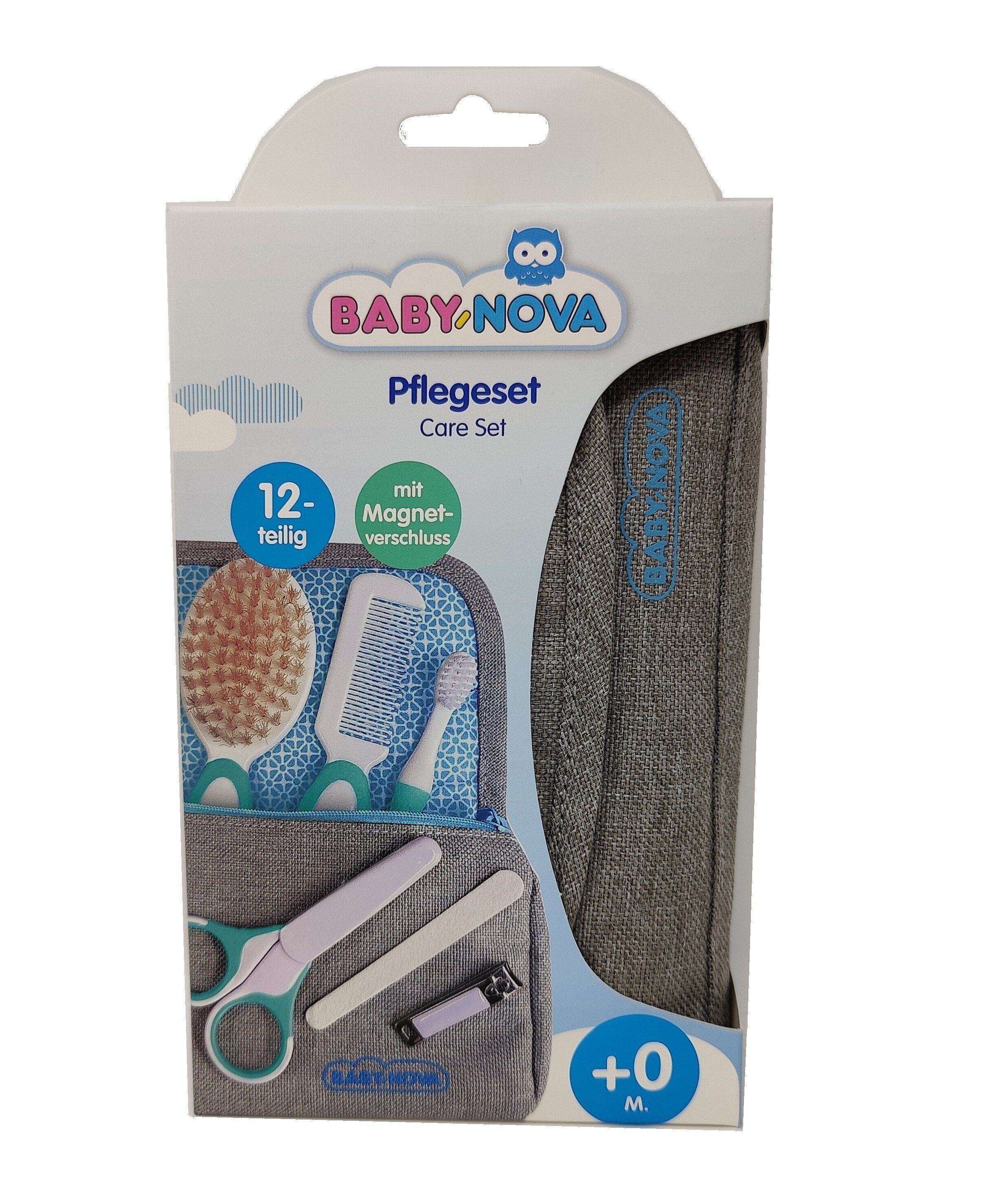 und Erstlingsset Hautpflege 12 Nagel Babypflege-Set tlg. Babynova zur 12tlg,