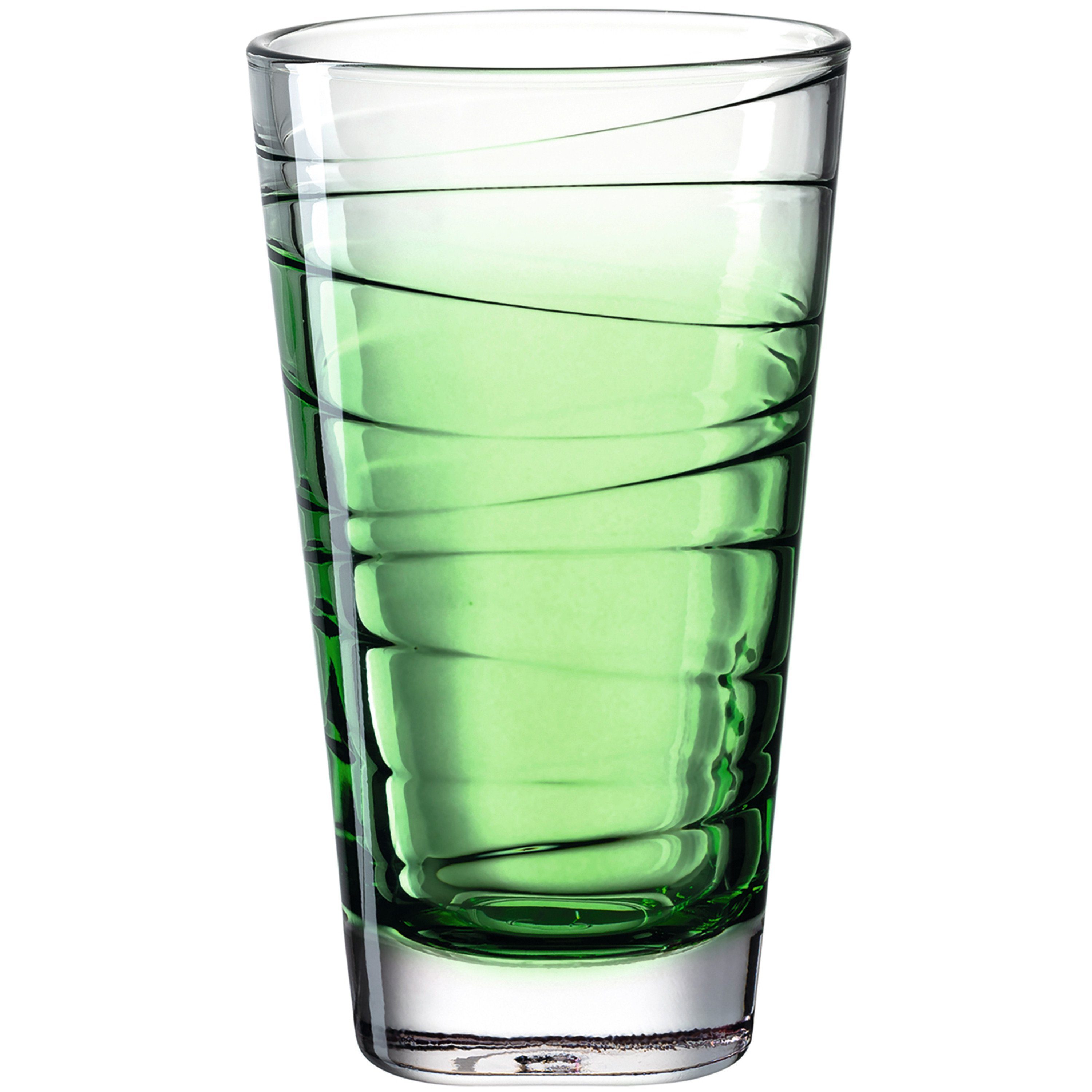 LEONARDO Glas LEONARDO Glas aus der Serie VARIO, Füllmenge 300 ml., Buntglas, grün, Glas