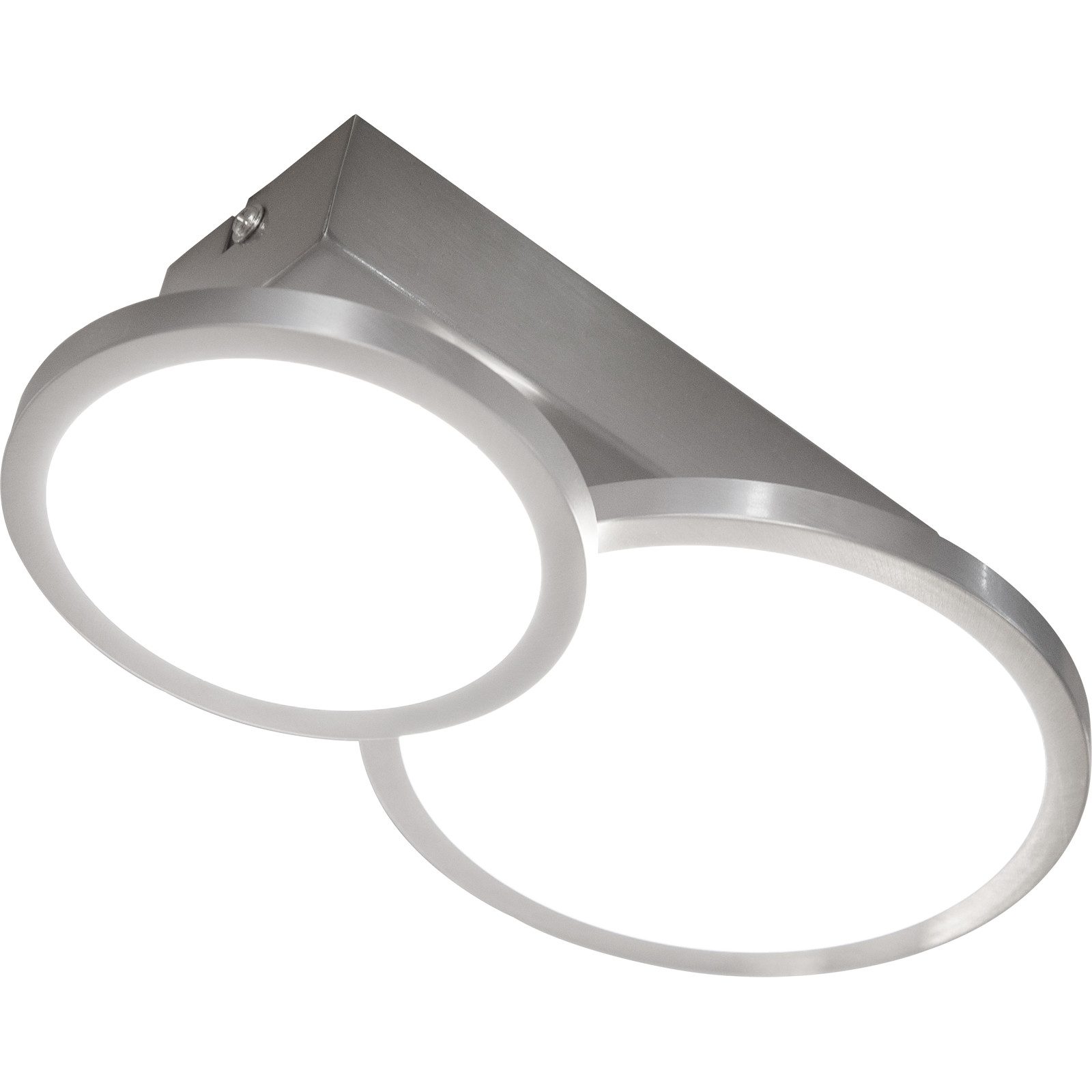 Nino Leuchten Deckenleuchte Deckenlampe 2 flammig NEO, Ein-/Ausschalter, LED, Warmweiß, Deckenleuchte