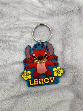 Disney Schlüsselanhänger Schlüsselanhänger Disney Lilo& Stitch Leroy, Schlüsselanhänger Haustierschlüsselanhänger Geschenk Hund Frau Herren