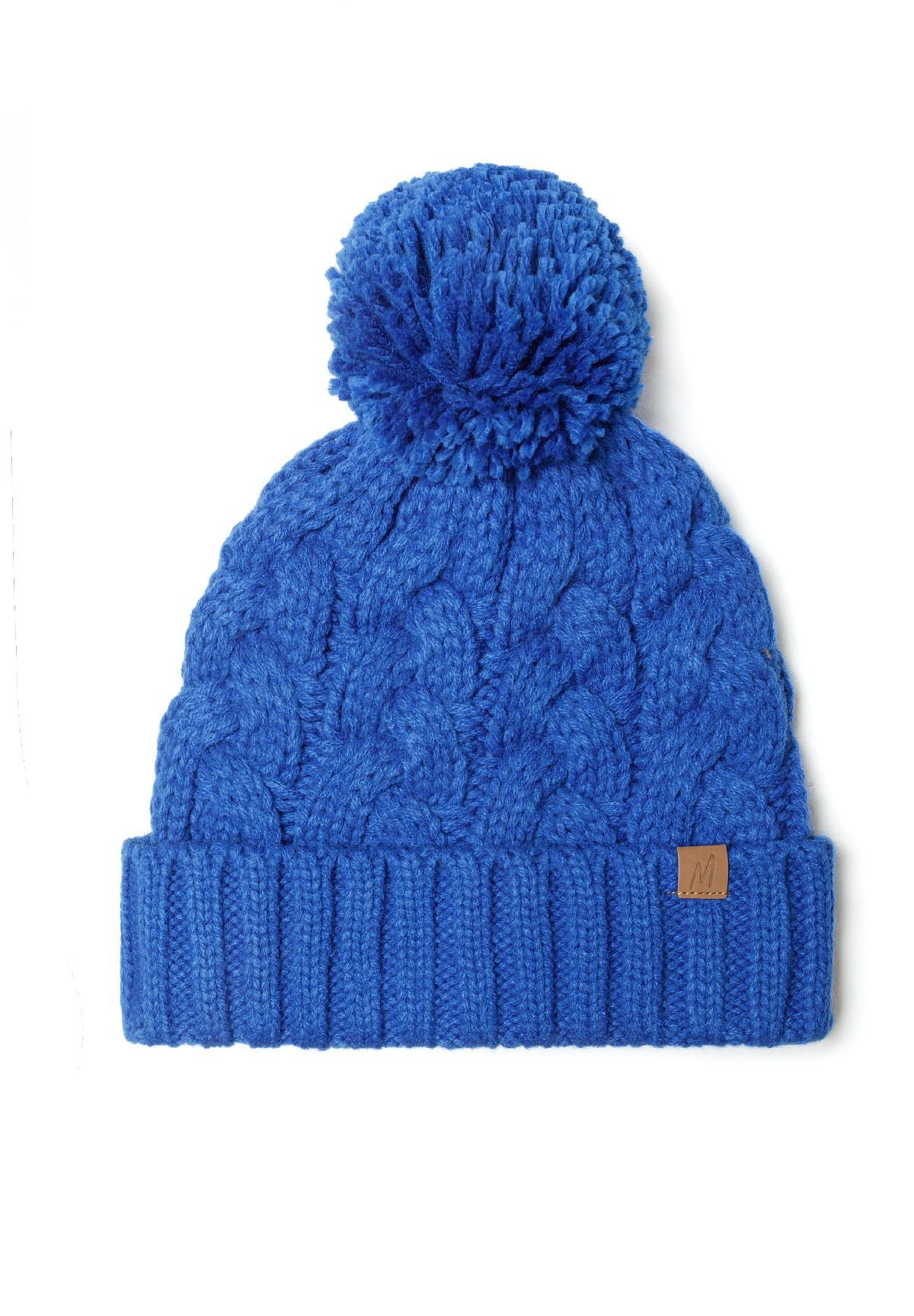 Bommelmütze Strickmütze mit Bommel, für Jungen