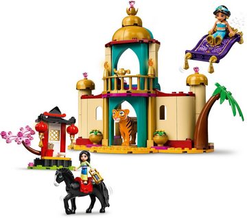 LEGO® Konstruktionsspielsteine »Jasmins und Mulans Abenteuer (43208), LEGO® Disney«, (176 St)
