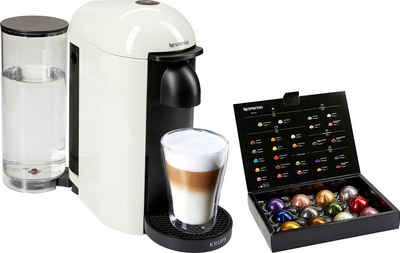 Nespresso Kapselmaschine XN9031 Vertuo Plus, Kapselerkennung durch Barcode, inkl. Willkommenspaket mit 12 Kapseln