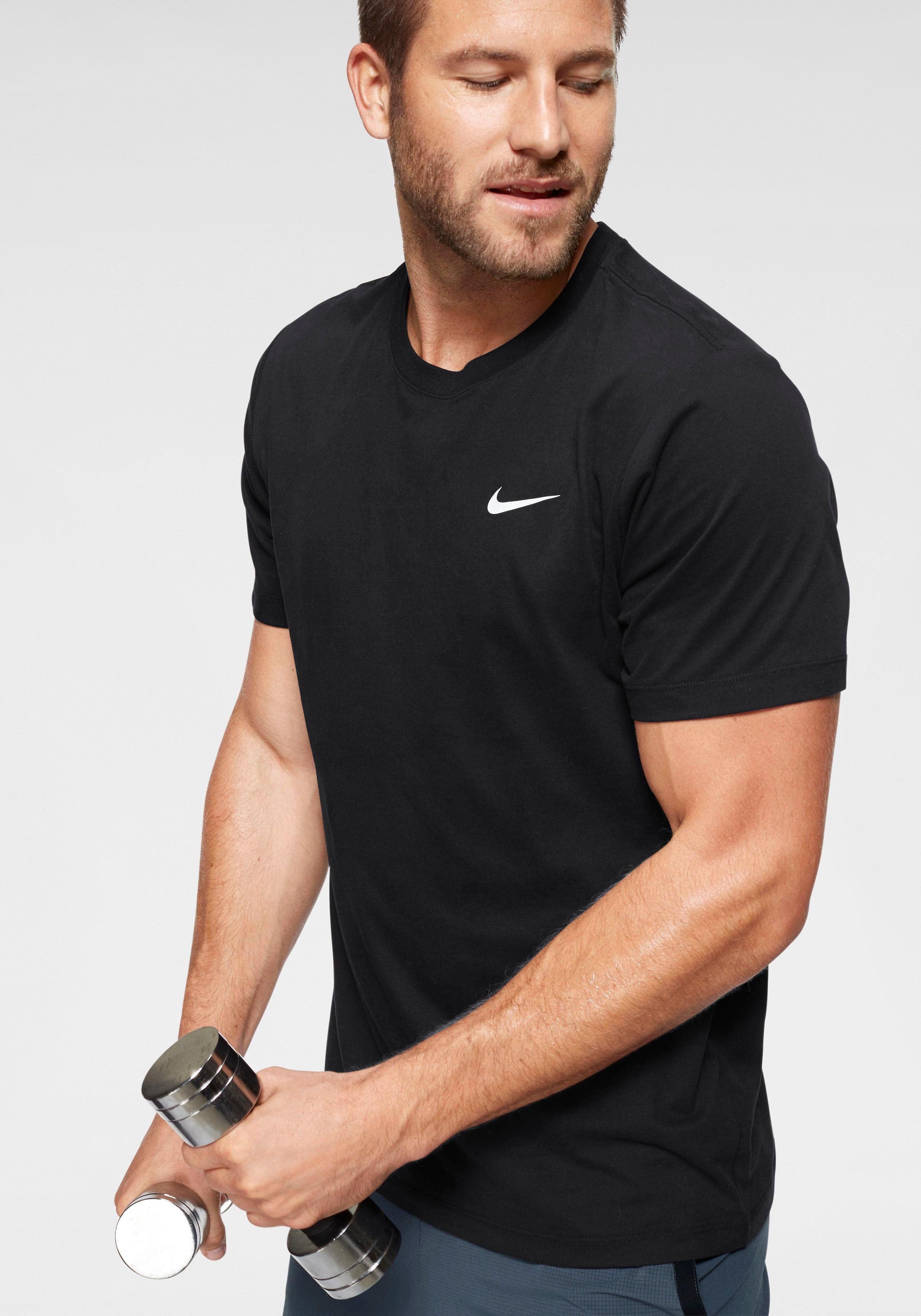 nike dry tee crew solid