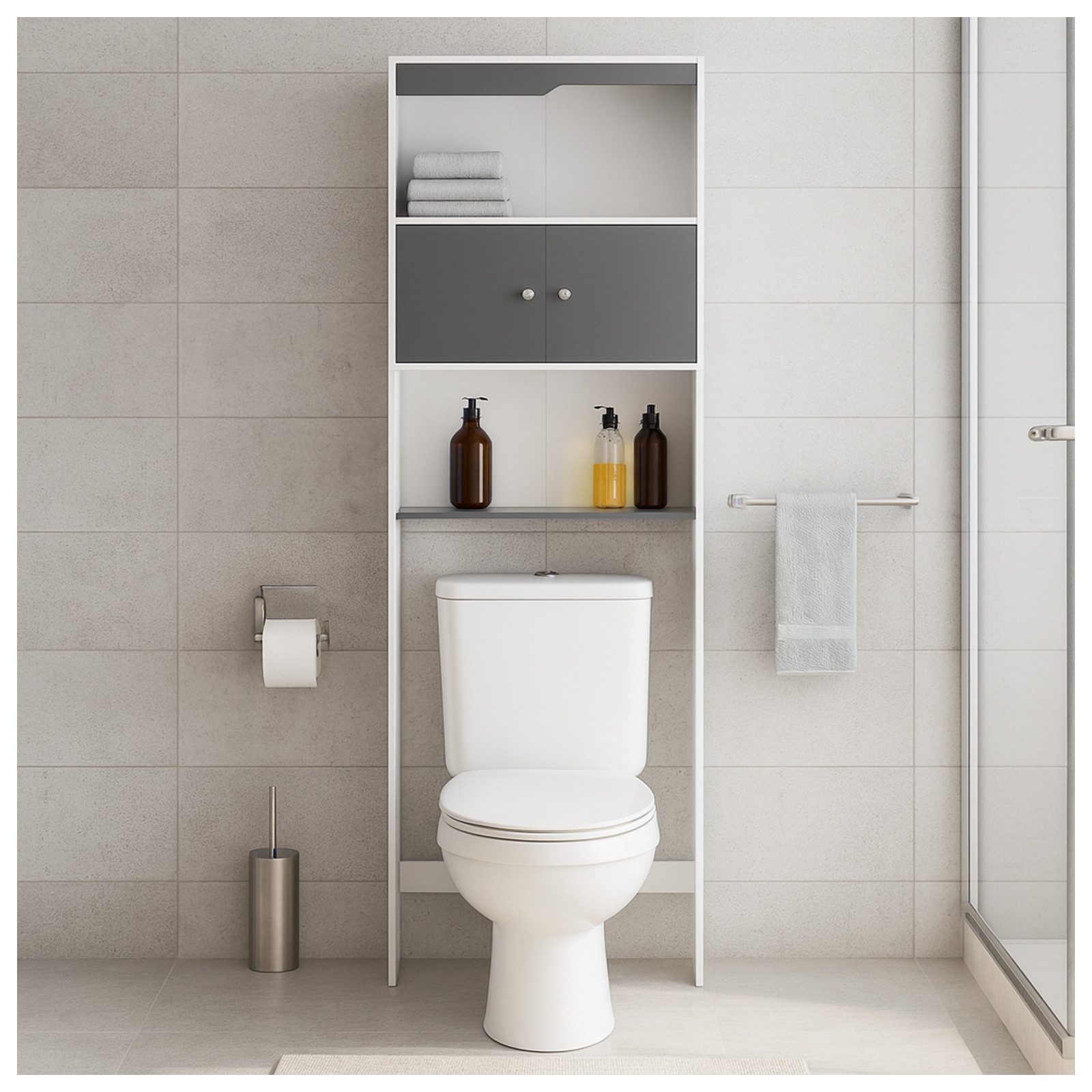 HTI-Living Badregal Toilettenüberbauregal Thekla 58178, Stück 1-tlg., Wasch günstig online kaufen