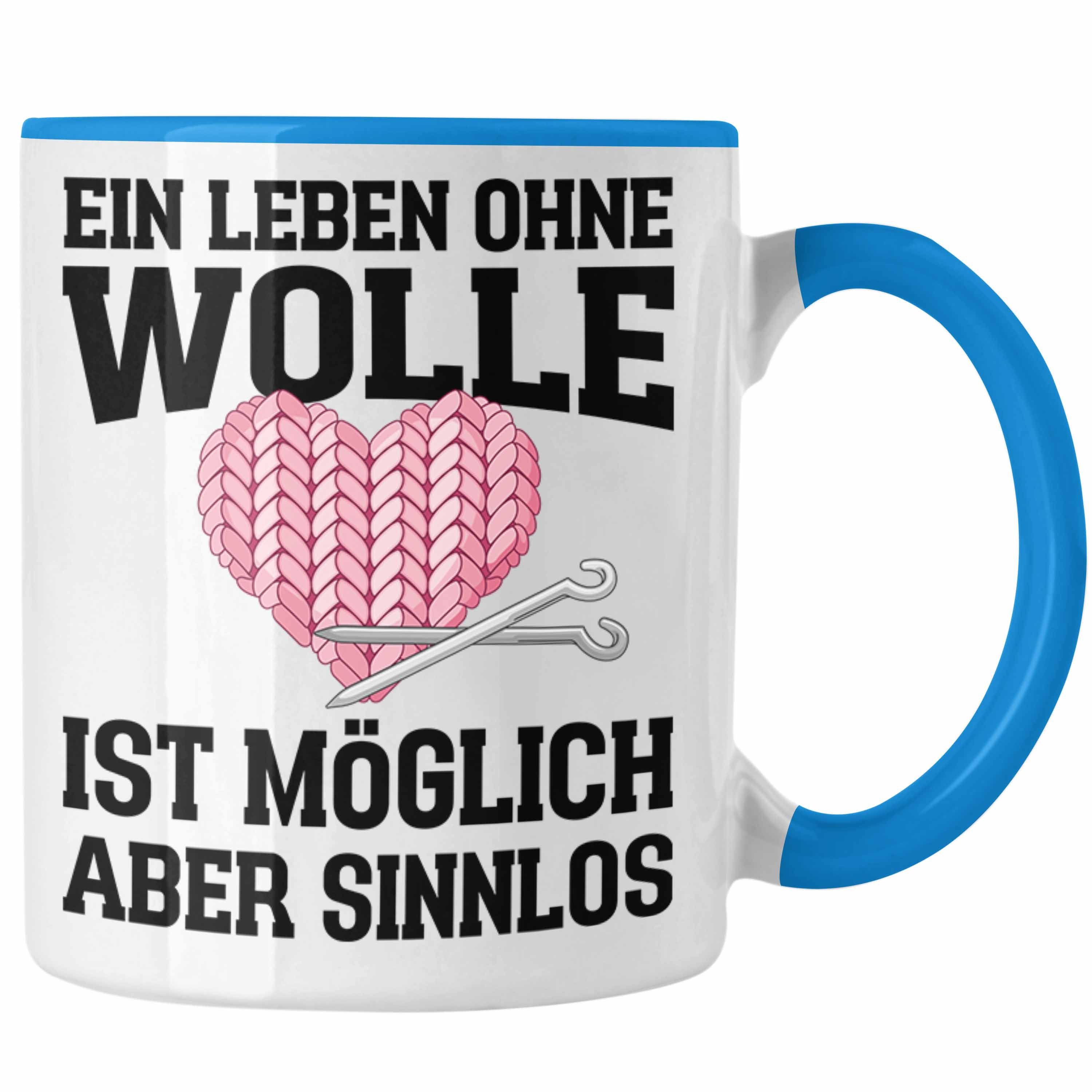 Trendation Tasse Trendation - Häkeln Zubehör Tasse Geschenk Stricken Geschenke Häkel Om