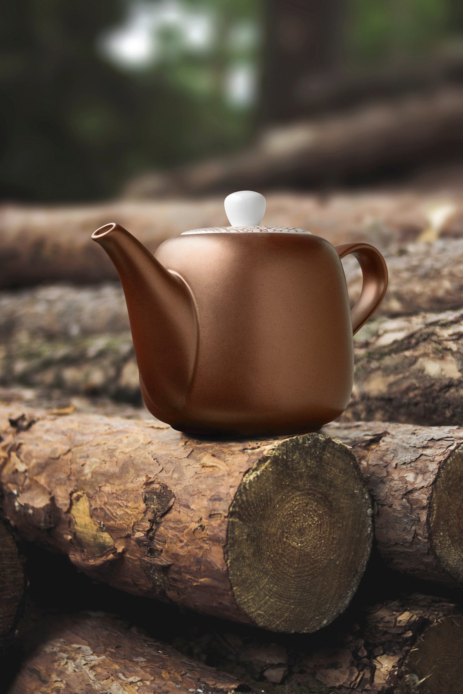 Seltmann Weiden Stövchen Liberty Bronze, (1-tlg), Teekannen-/Kaffeekannen Wärmer, Teelichthalterung