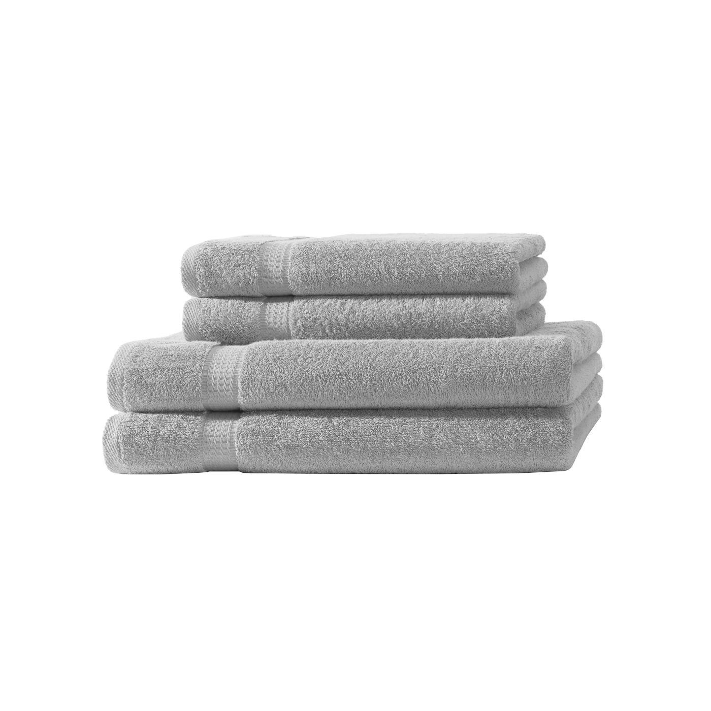 Handtuchset, Handtuch 100% mit soma Baumwolle, Bordüre Frotteeware Baumwolle (1-St) Uni Handtücher