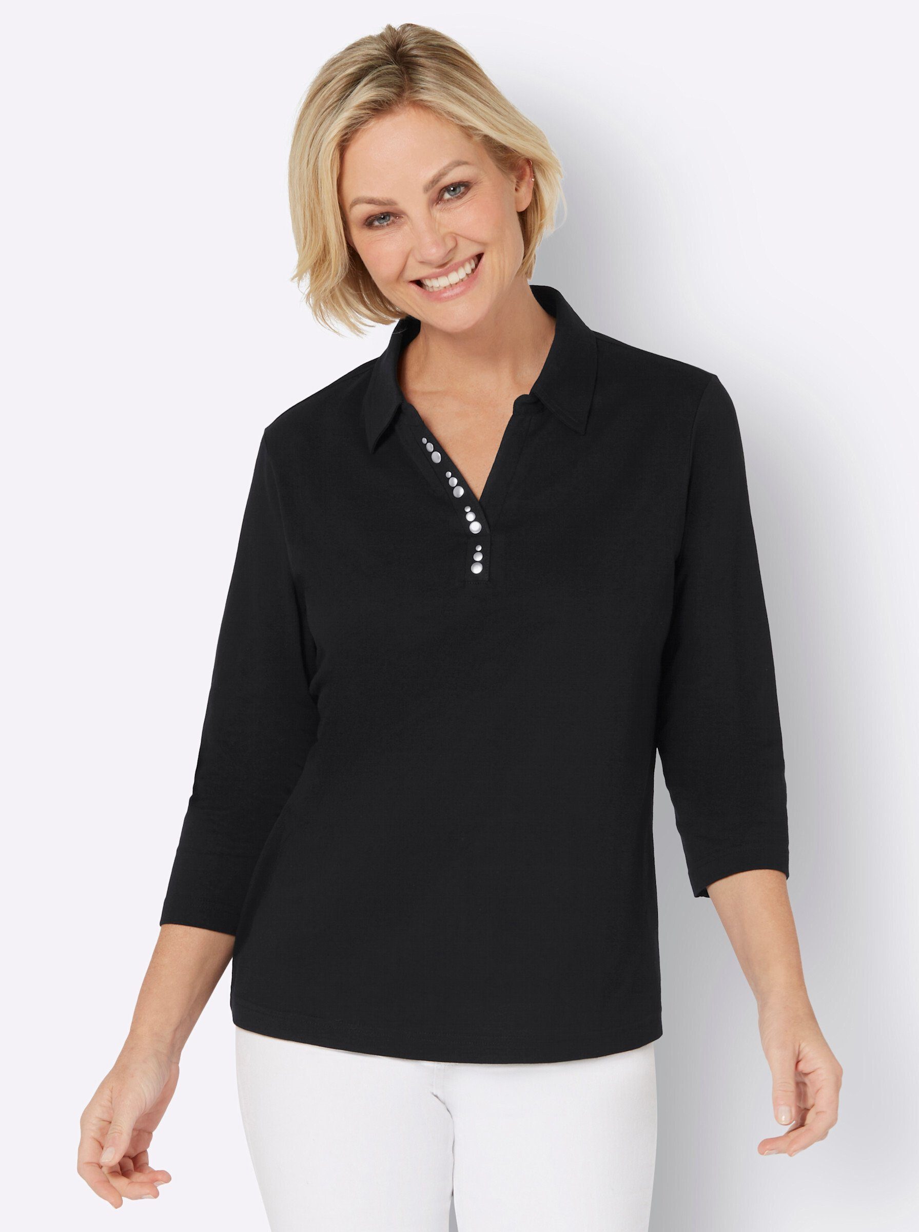 Sieh an! T-Shirt 3/4-Arm-Shirt günstig online kaufen