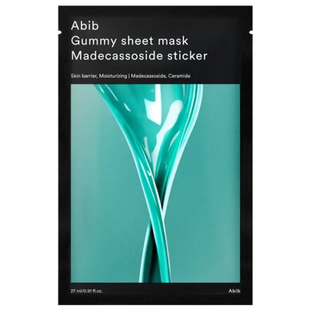 Abib Gesichtsmaske Abib, Gummy Sheet Mask Madecassoside Sticker - 27 ml Einzelprodukt