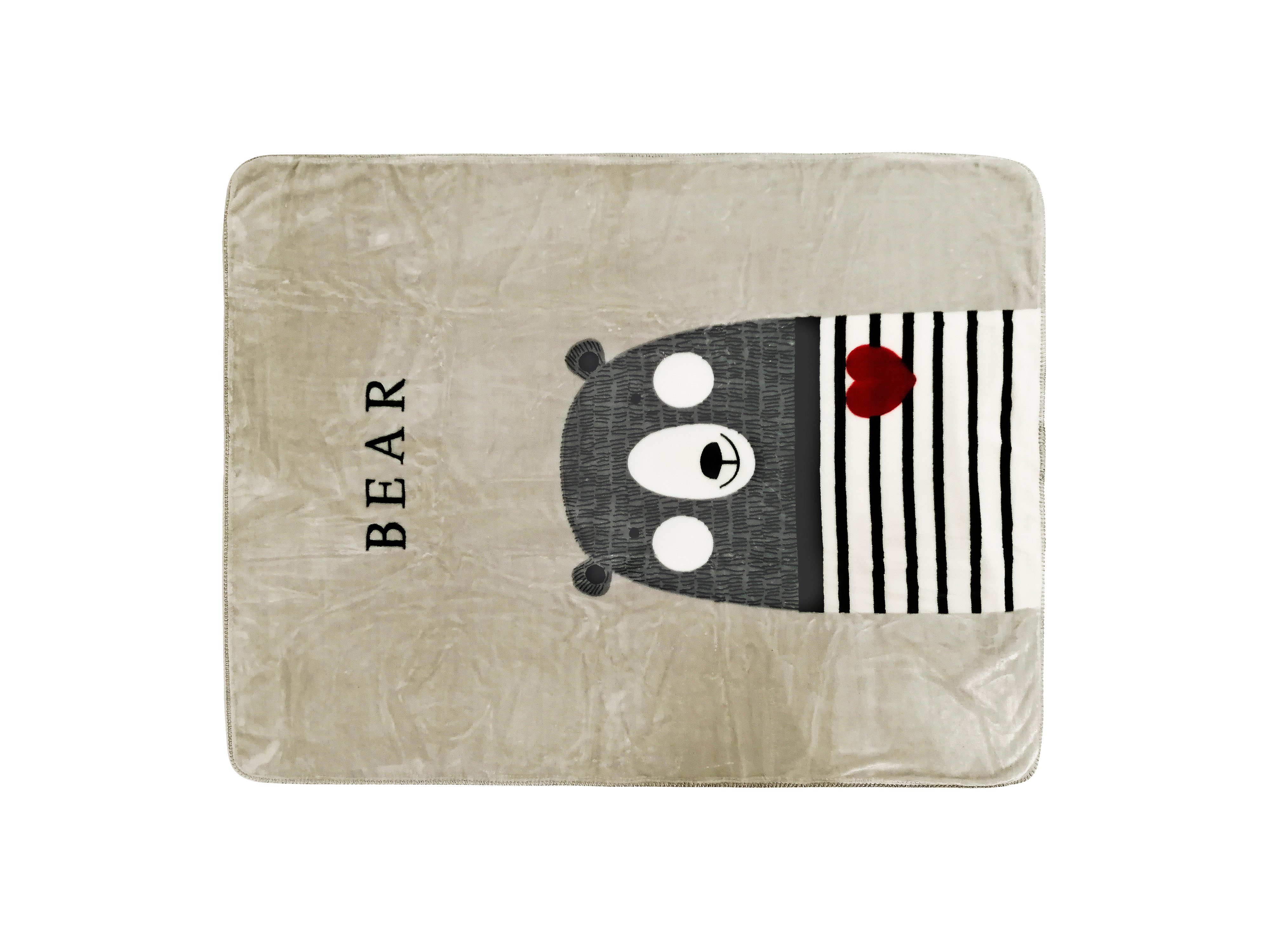 Babydecke Kuscheldecke Baby Garden Bear, Goldhofer, Atmungsaktiv