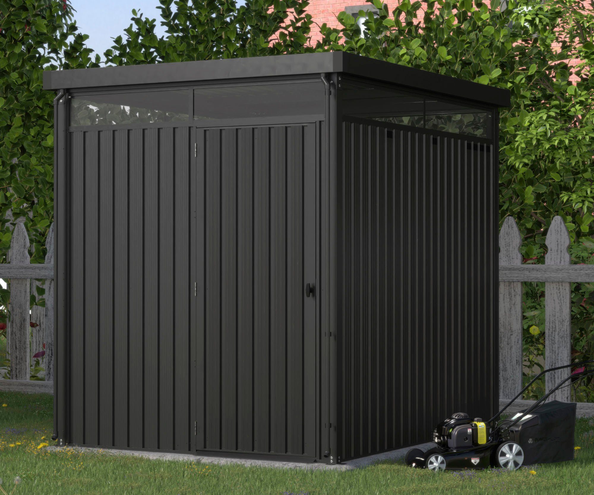 KONIFERA Gerätehaus Stefano mini, BxT: cm, 204x245 Metall (Set)