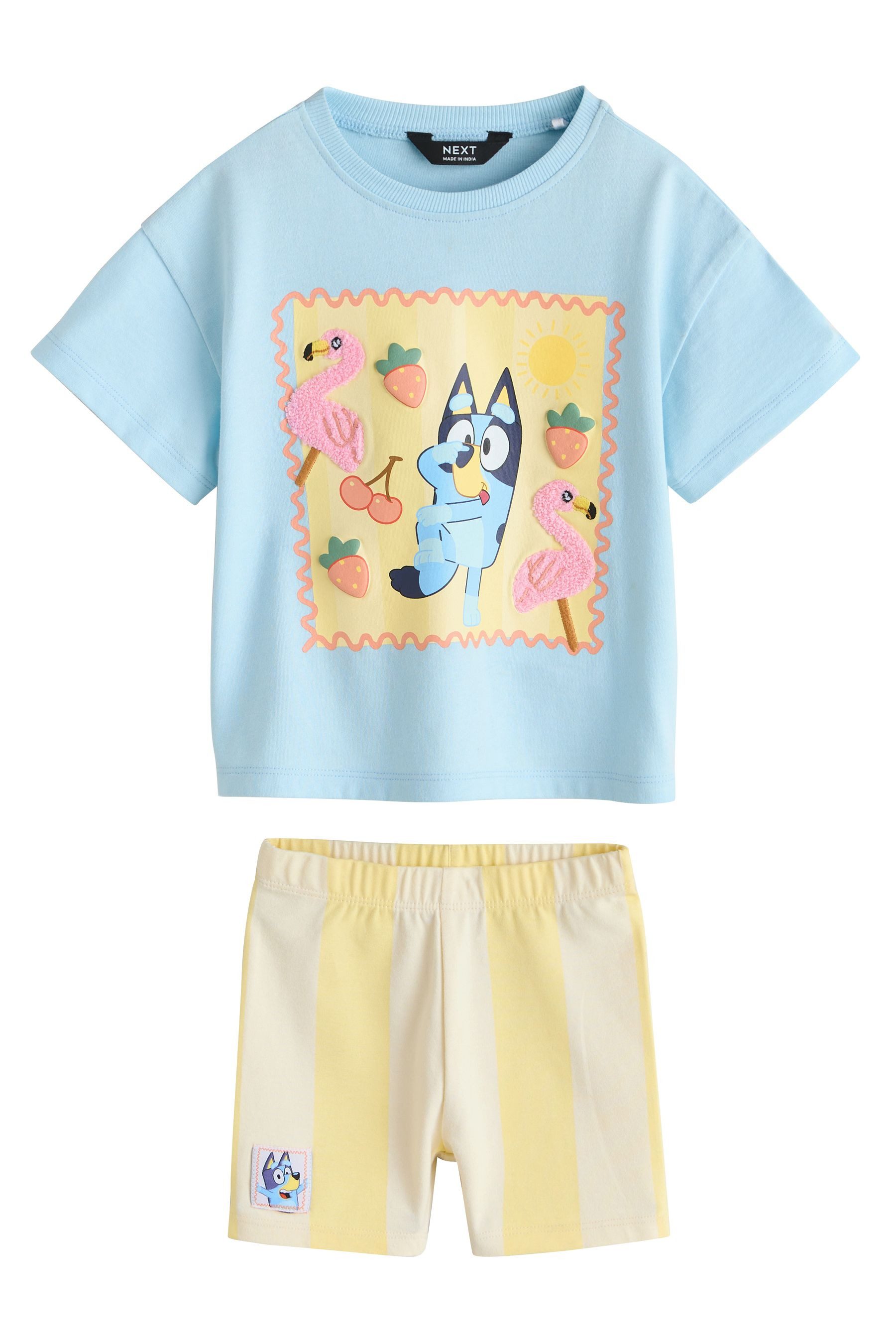 Shirt & Shorts Kurzarmoberteil und Shorts im Set, Bluey