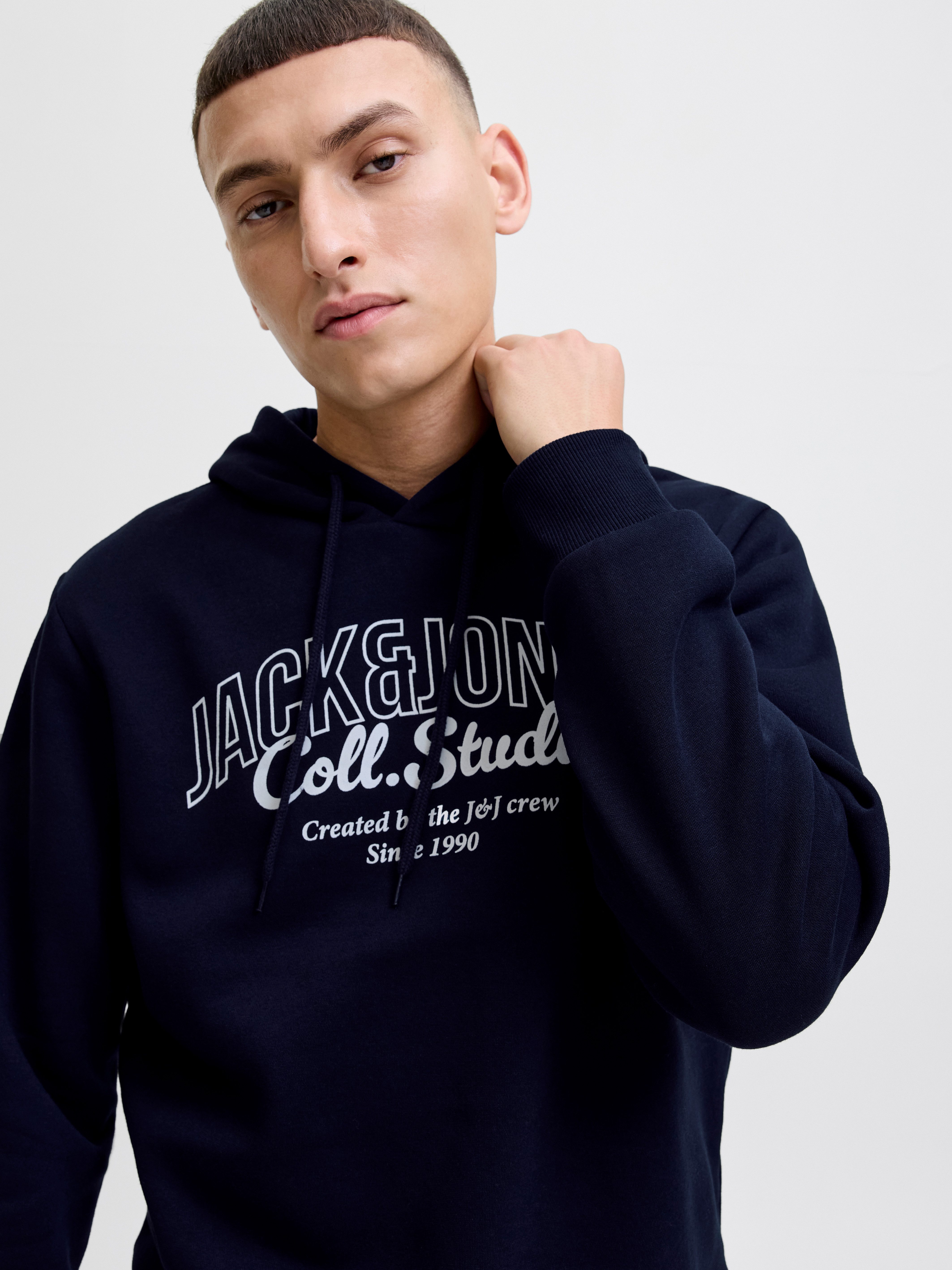 Jack & Jones Kapuzensweatshirt JJMAKOTO SWEAT HOOD günstig online kaufen