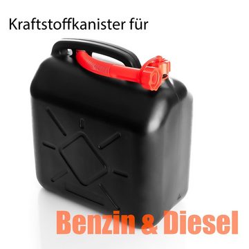 BigDean Benzinkanister Kraftstoffkanister 20L Benzin & Diesel UN-Zulassung