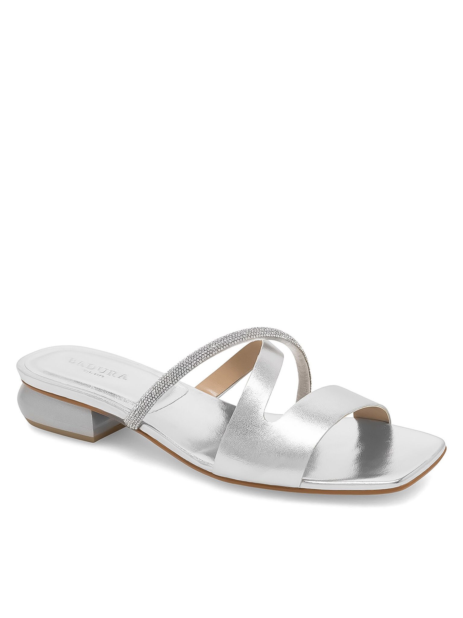 Badura Badura Pantoletten Damen BRITTOLI-A022-01-01 Silber günstig online kaufen