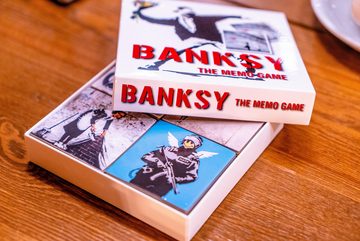AvantgART Spiel, Banksy Memory, Merkspiel, Banksy Kunstdruck, Memory Karten