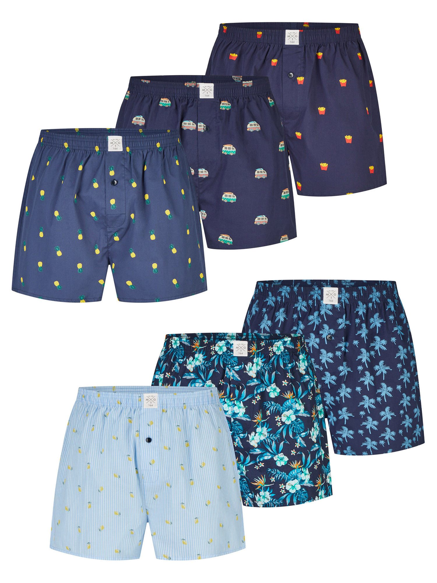 MG-1 Boxer Classics (6-St) Boxershorts, Unterhose, Boxerbriefs