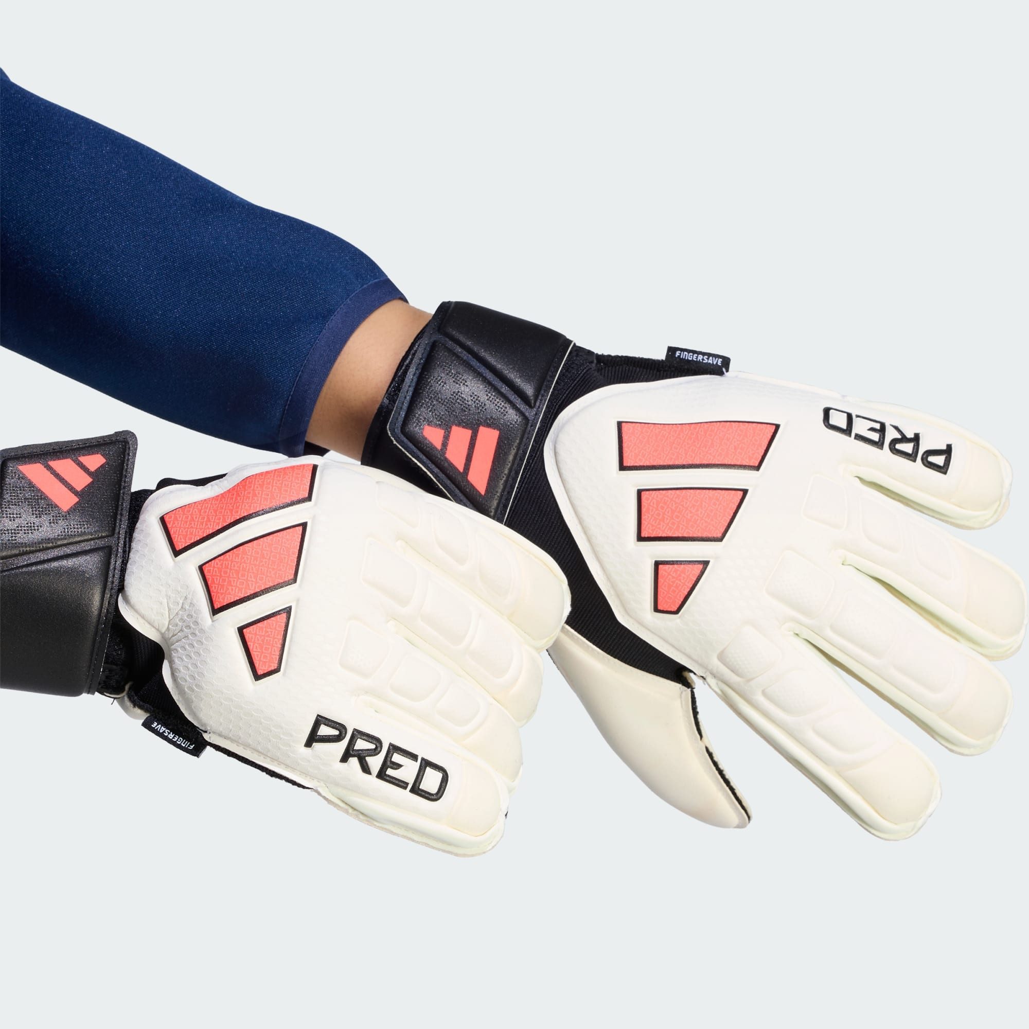 adidas Performance Torwarthandschuhe PREDATOR MATCH FINGERSAVE TORWARTHANDSCHUH (1-St)