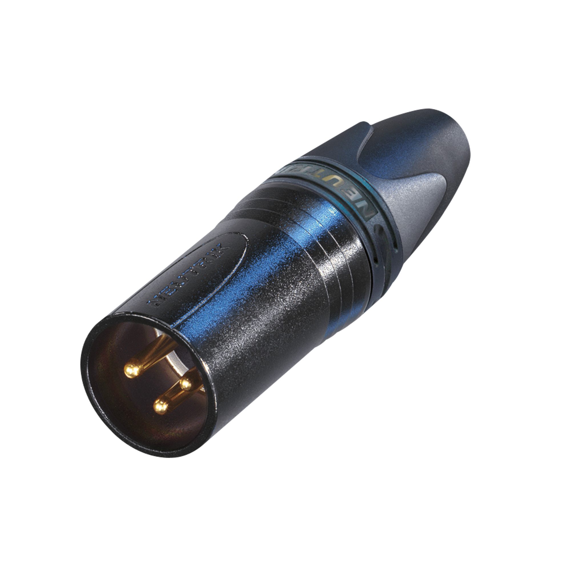 Neutrik Kabelverbinder-Sortiment Neutrik XLR 3P (M) Black housing swes Metallgehäuse - Goldkontakte
