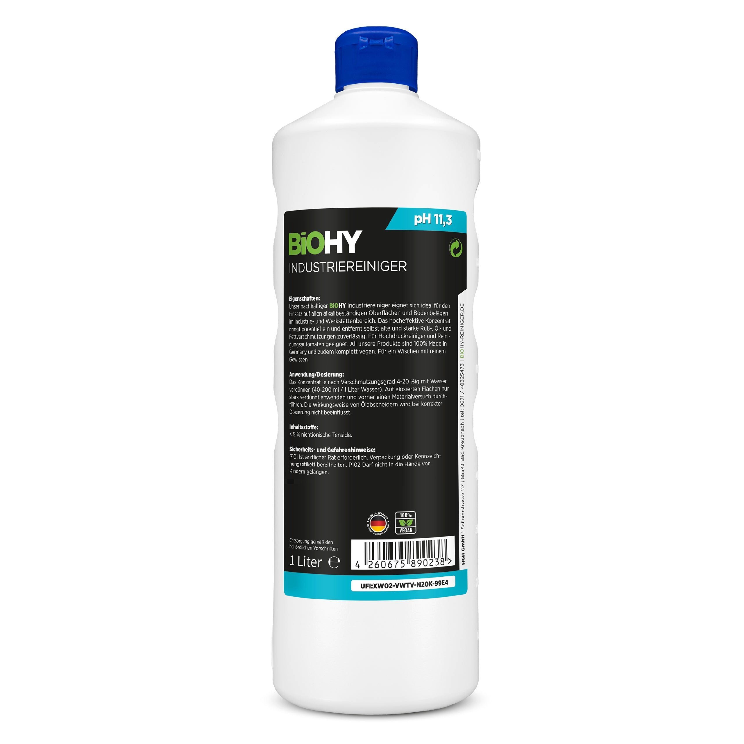 BiOHY Industriereiniger 1 x 10 Liter Kanister Allzweckreiniger (1-St)