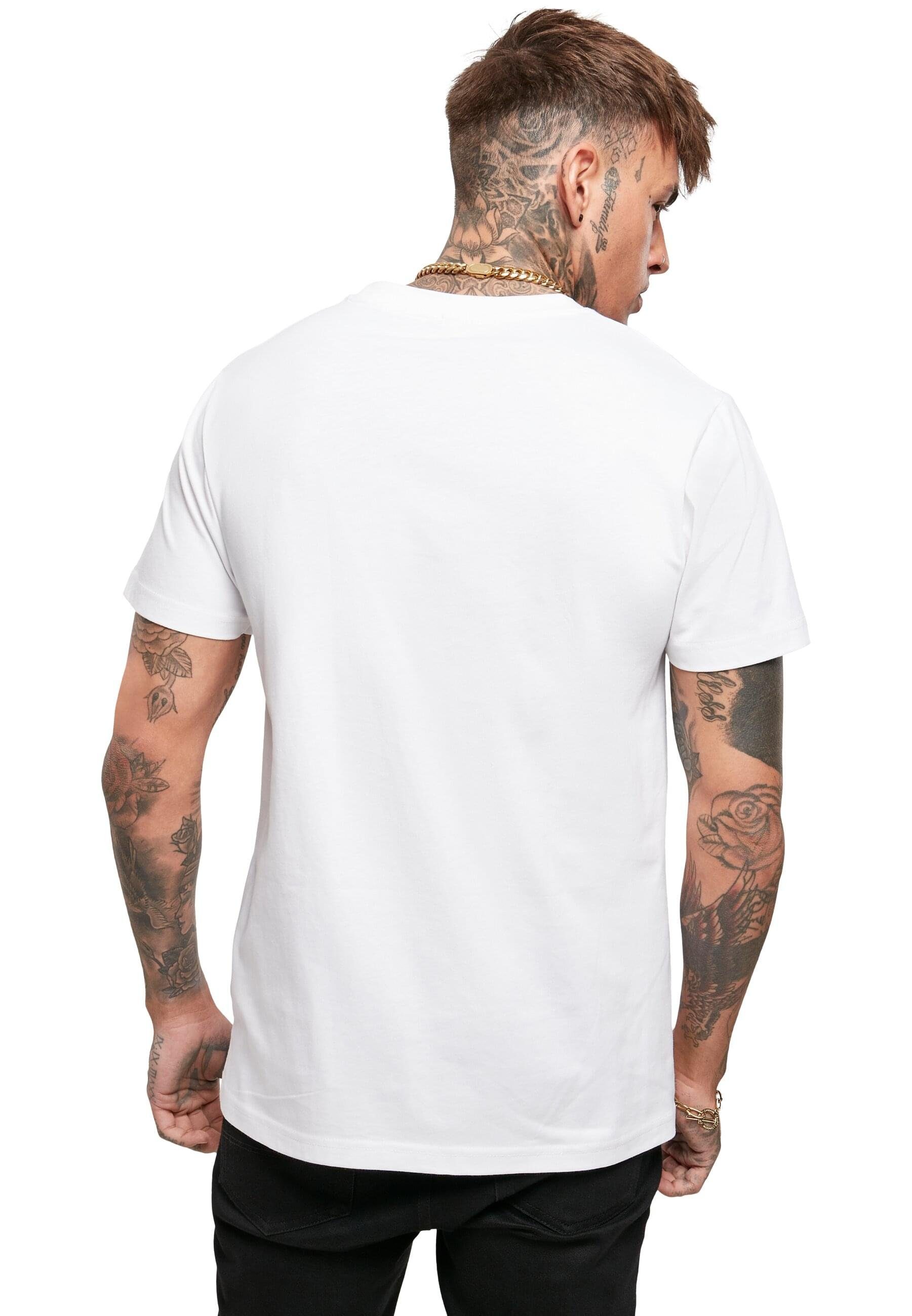 white Easy Herren Tee (1-tlg) T-Shirt MisterTee