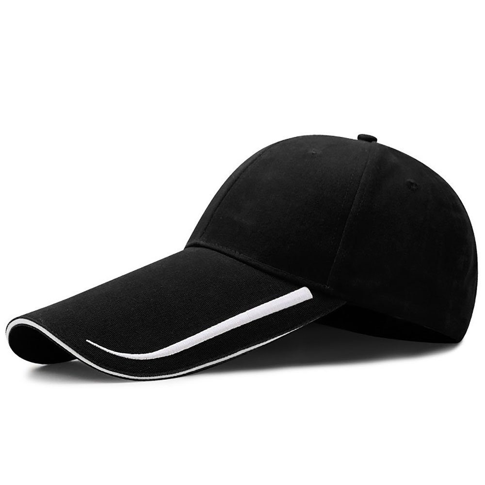 CTGtree Baseball Cap Baseballkappe mit großer Kopfhäuse mit langen Hüten