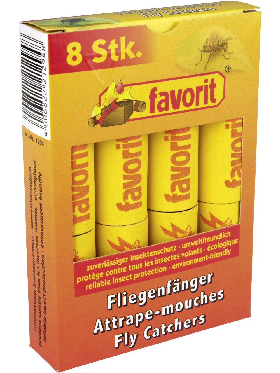 favorit Insektenfalle Favorit Honigfliegenfänger 8er Pack