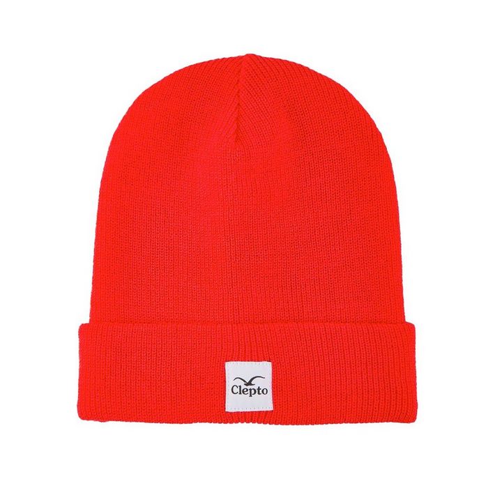 Cleptomanicx Beanie Cimo - hot coral