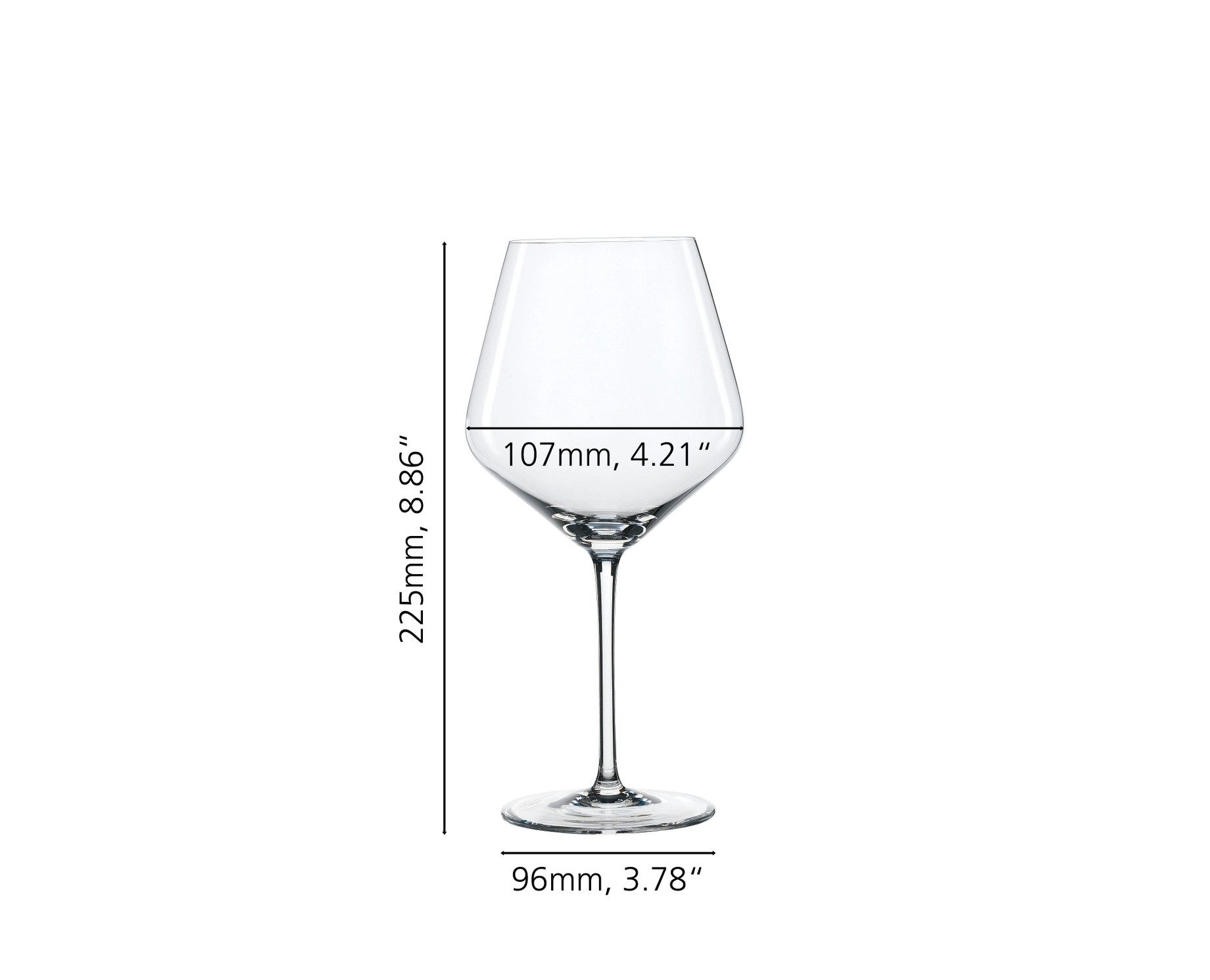 SPIEGELAU Rotweinglas Spiegelau Style Burgunderglas 4er Set, Kristallglas