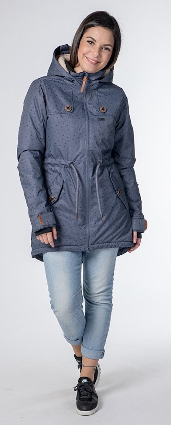Alife & Kickin Softshellparka Funktionsparka CHARLOTTE BLUE SKY CS WOMEN