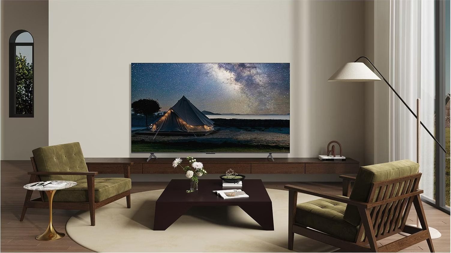 TCL 50P79K QLED-Fernseher (50.0 Zoll, 3.840×2.160, Google TV, Game Accelerator)