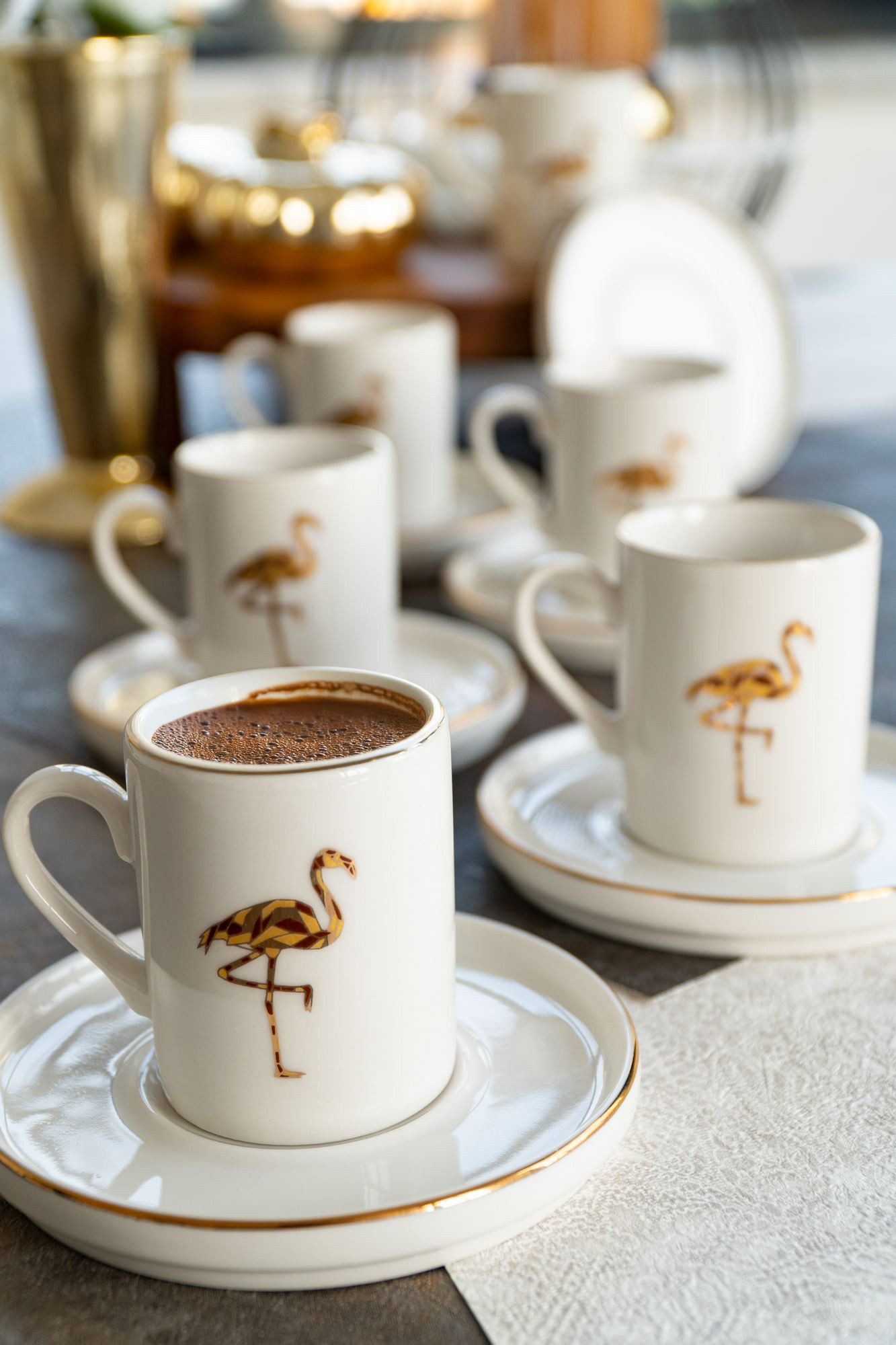 Hermia Concept Espressotasse Becher, 12-tlg., Porzellan, 12-teiliges Set