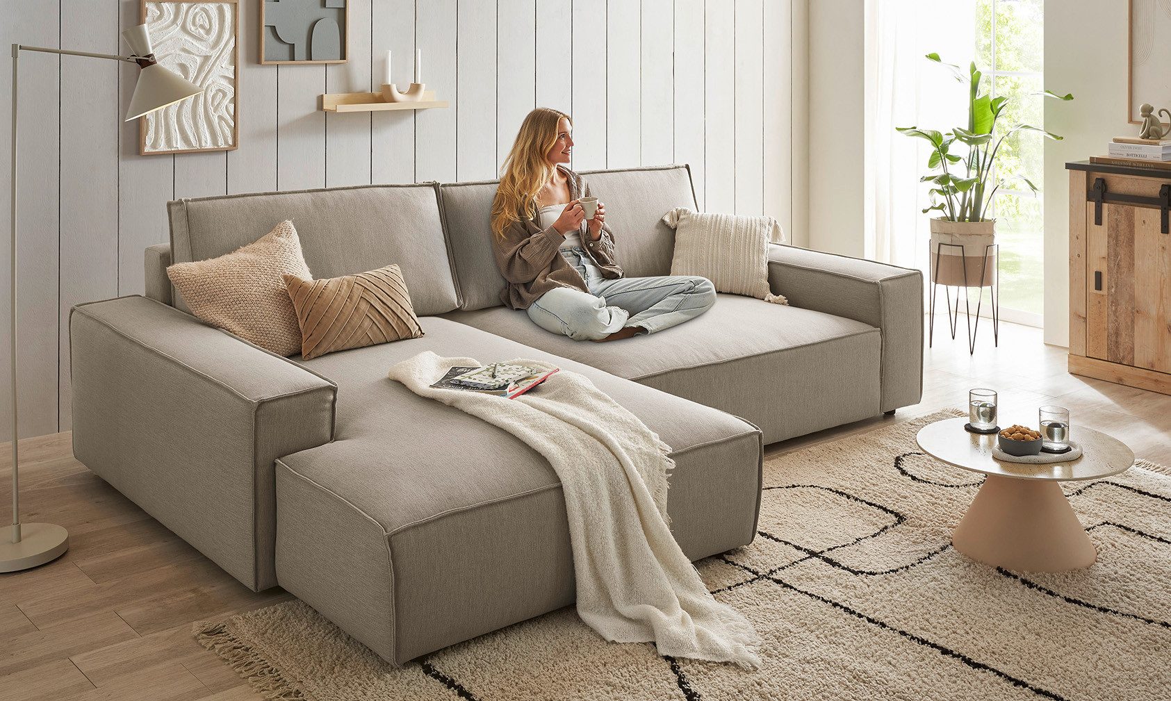 Home affaire Ecksofa NEU: SHERWOODL XXL günstig online kaufen