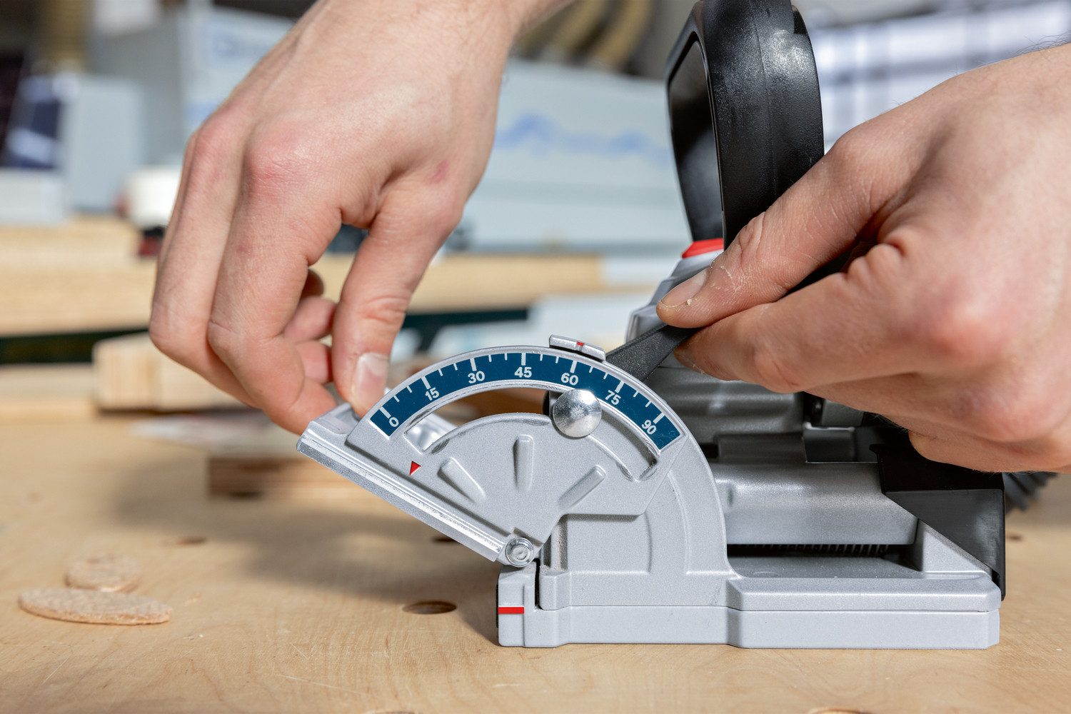 Bosch Professional Flachdübelfräse GFF 18V-22, mit L-BOXX 238, ohne Akku und Ladegerät