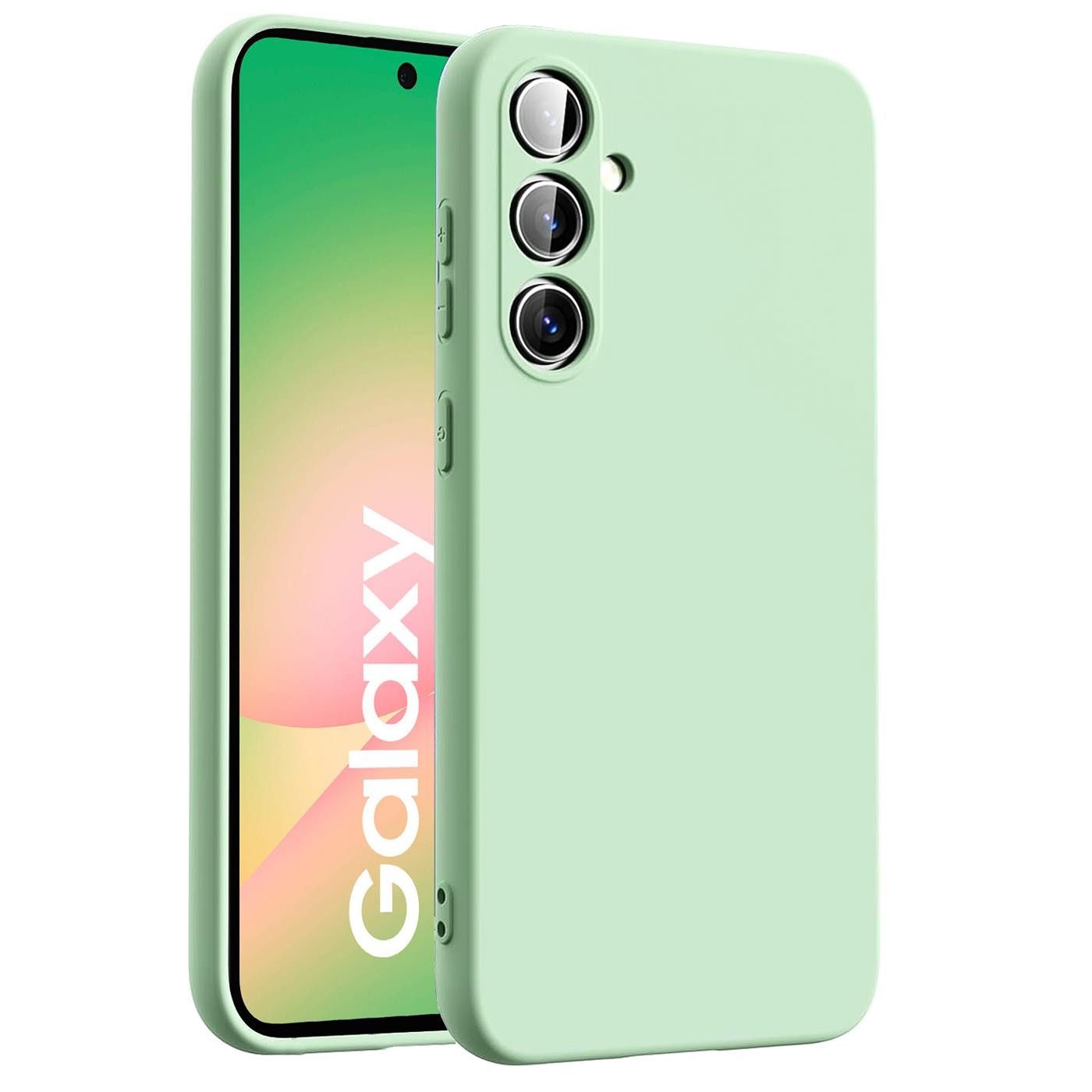 CoolGadget Handyhülle Silikon Colour Series Slim Case für Samsung Galaxy A56 5G 6,7 Zoll, Hülle weich Handy Cover für Samsung A56 5G Schutzhülle