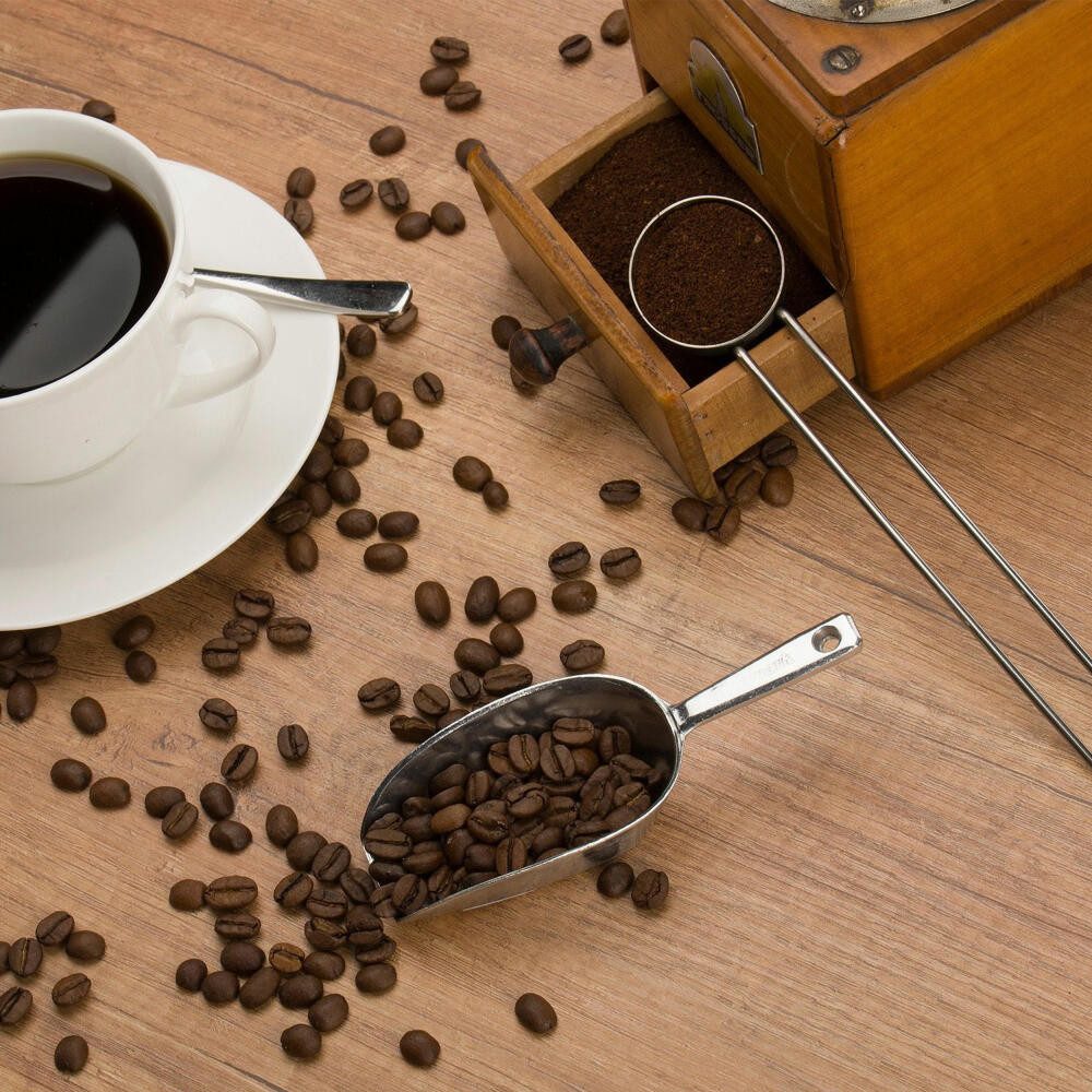 WESTMARK Kaffeelöffel für 8 Gramm Kaffeepulver, Langer Griff: 19,1 cm, Dosierlöffel – Bild 4 von 5