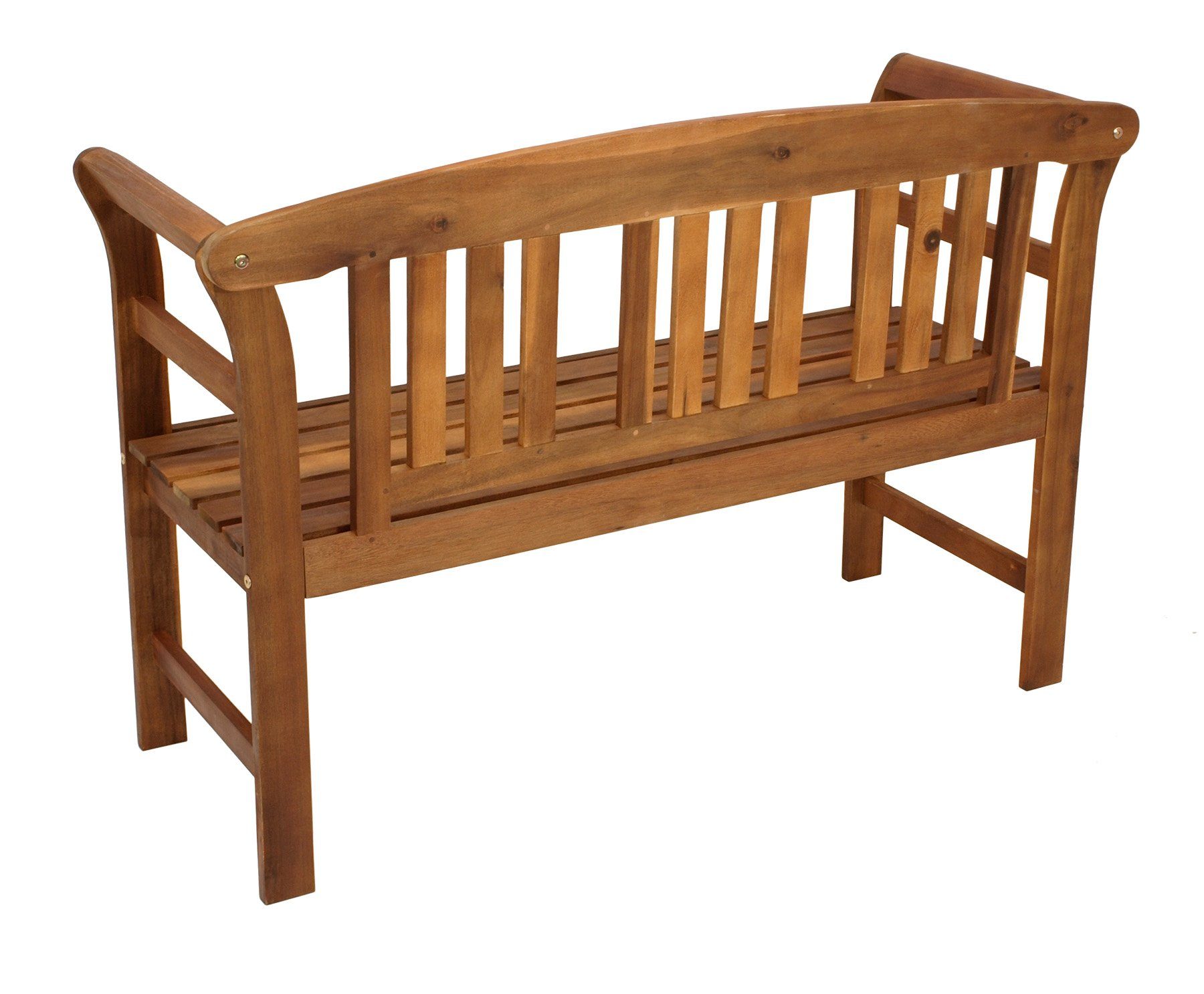 DEGAMO Gartenbank ROSARIO (1-St), 2-sitzer 120cm, Akazie geölt, Landhaus-Op günstig online kaufen