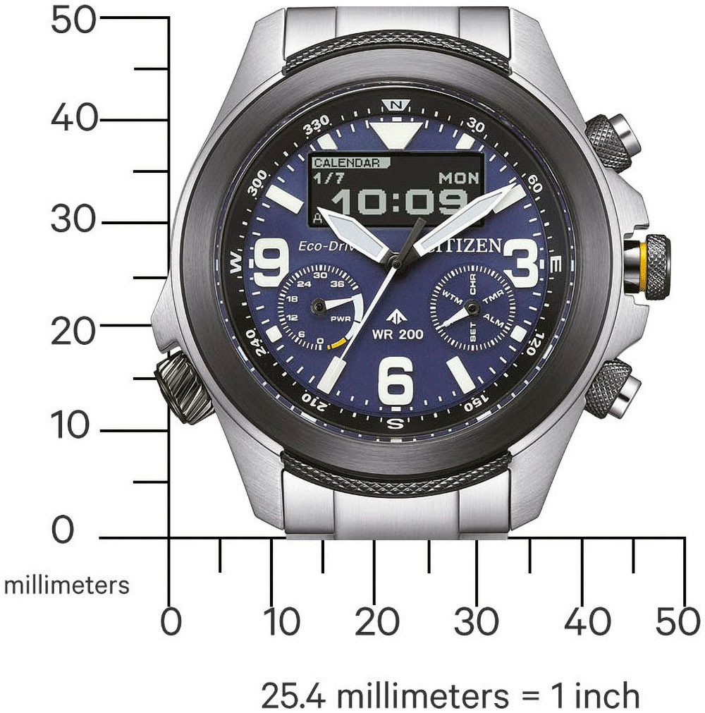 Citizen Solaruhr JV1006-51L, Armbanduhr, Herrenuhr, Edelstahlarmband, günstig online kaufen