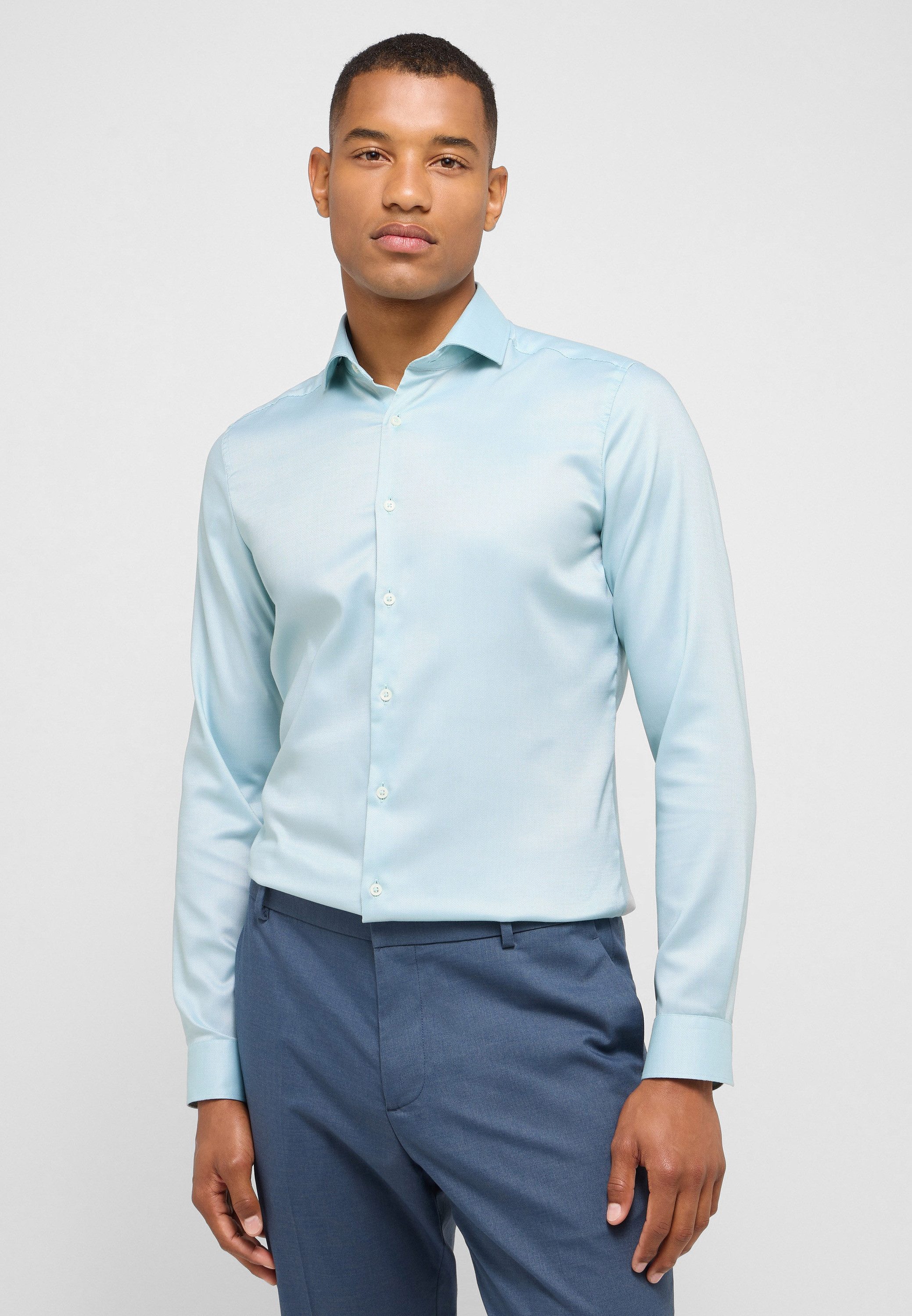 Eterna Langarmhemd SUPER SLIM EASY IRON günstig online kaufen